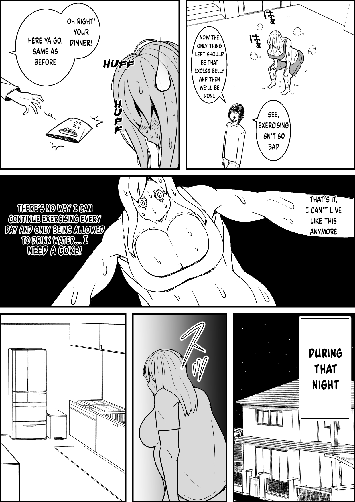 [Nekorondoru (Tokei)] Sex Diet to Help My Wife Lose Marriage Weight [Digital] [English] image number 7