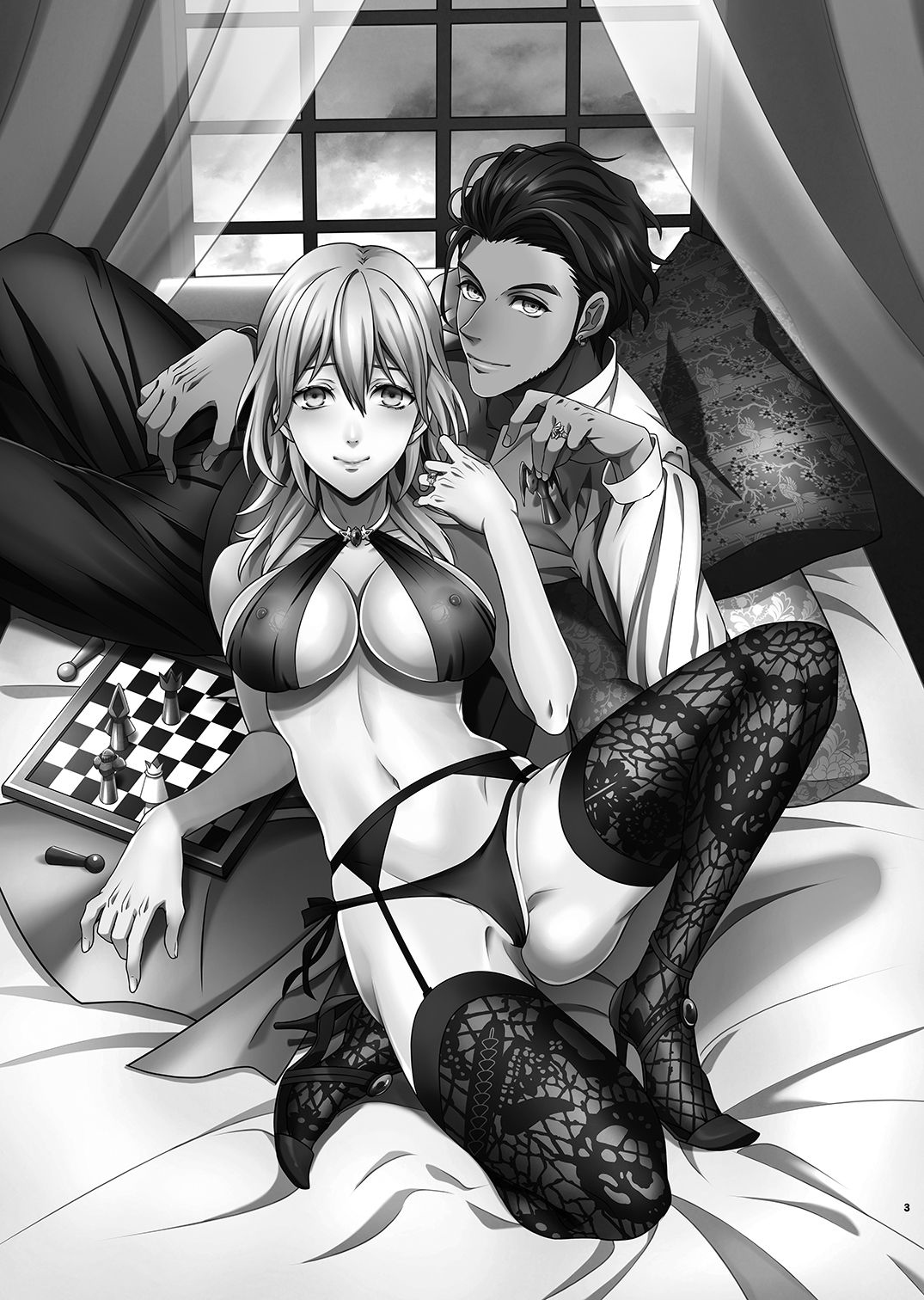 [Unizo (Unikura)] Yoake no Joukei (Fire Emblem: Three Houses) [Chinese] [Digital] 画像番号 2