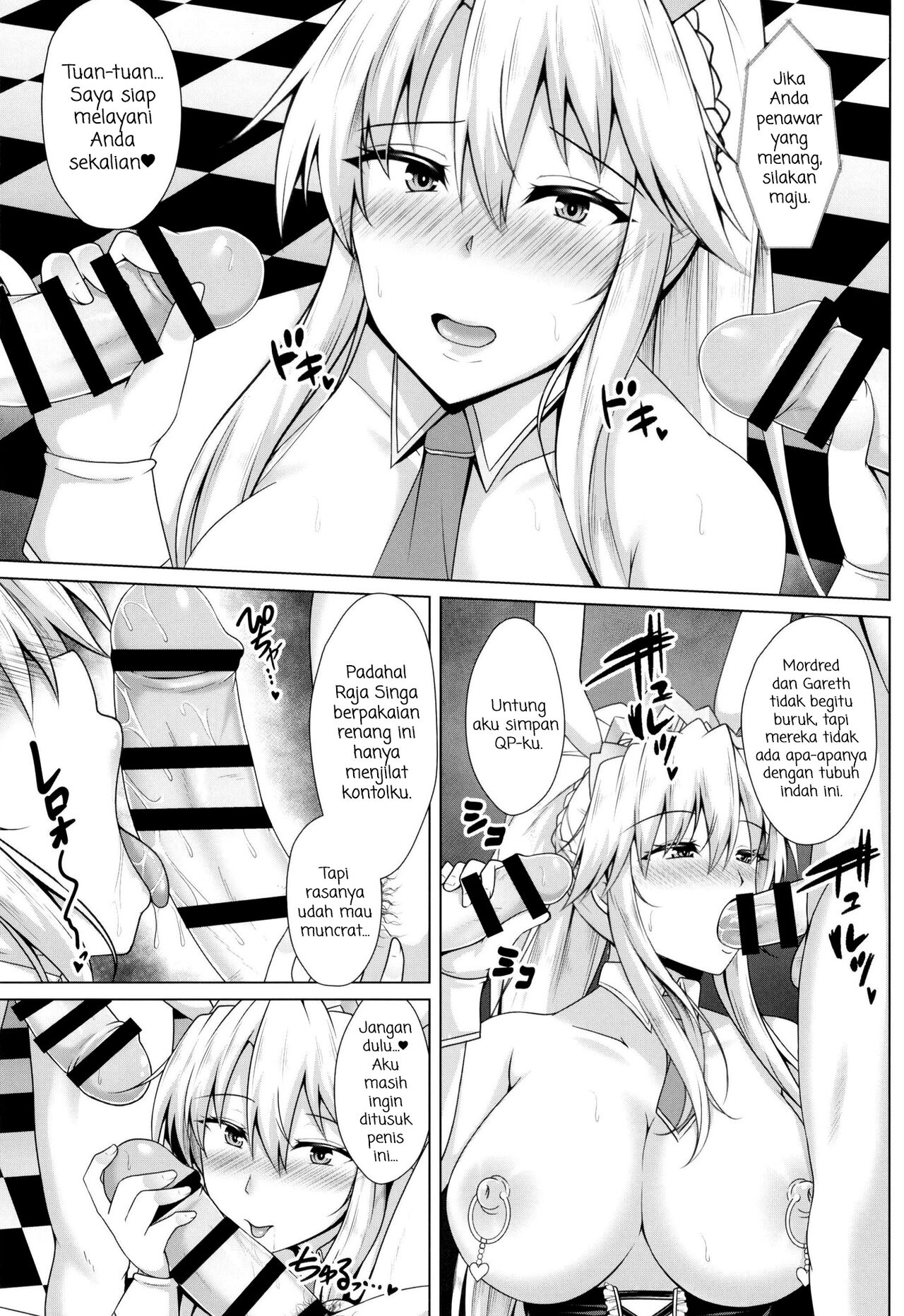 [Taishou Romanesque (Toono Suika)] Shishi ga Usagi ni Ochiru Toki (Fate/Grand Order) [Indonesian] [DKKMD Translations] [Digital] 图片编号 17