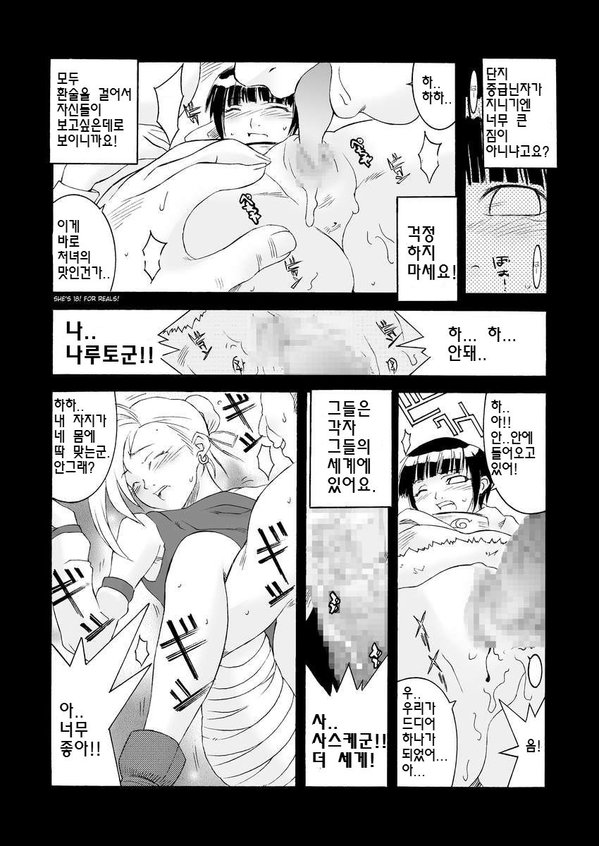 (C67) [MGW (Isou Doubaku)] Q.N.T.3 (Naruto) [Korean] 图片编号 5