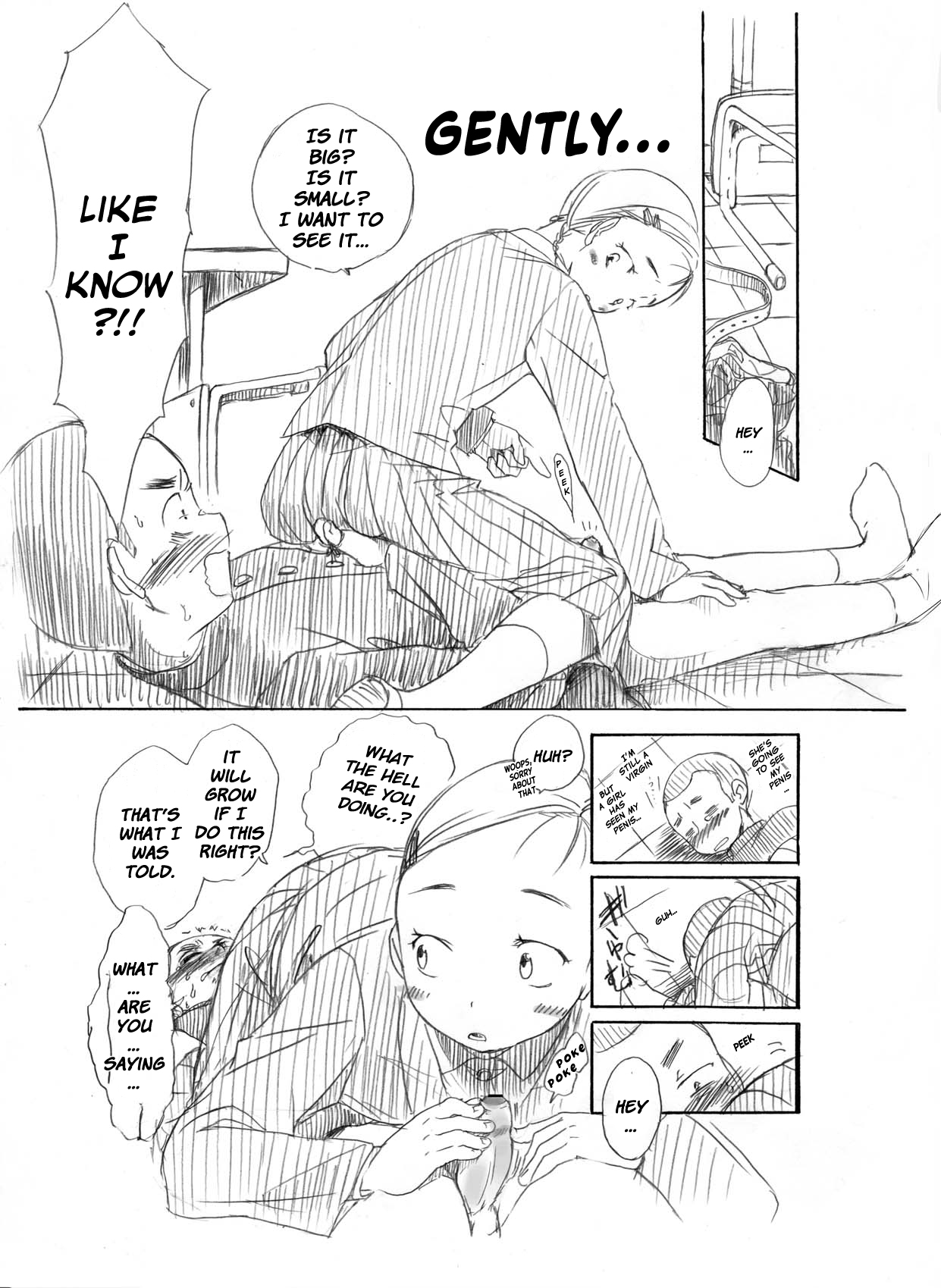 (C75) [Yowamidori (Saeki)] Ganbare! Tsurupeta Gakkyuuiin! [English] [LSC translation] numero di immagine  2