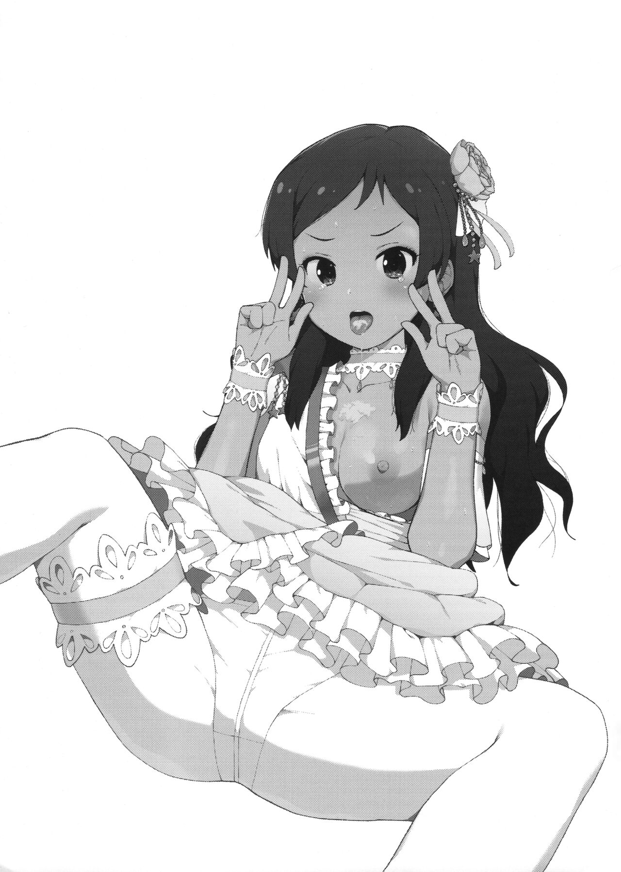 (C96) [Yakiniku Teishoku (Harami)] Kitazawa Shiho no Shachou, Okane wo Kudasai (THE iDOLM@STER MILLION LIVE!) 画像番号 2