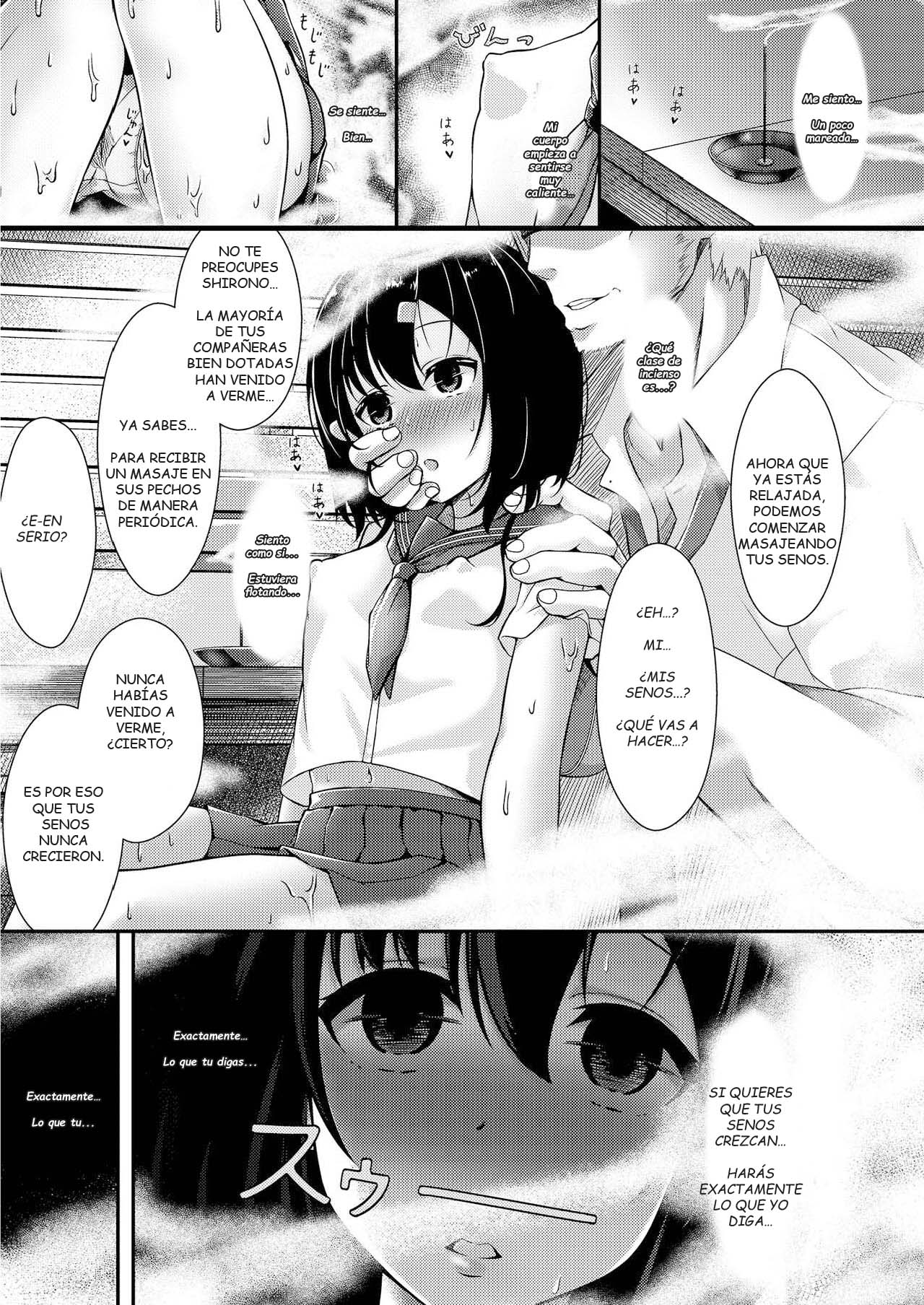 [Kitsune Inu (Alicia)] Hinnyuu JK Saimin [Spanish] [otakurinos.group] [Digital] numero di immagine  4