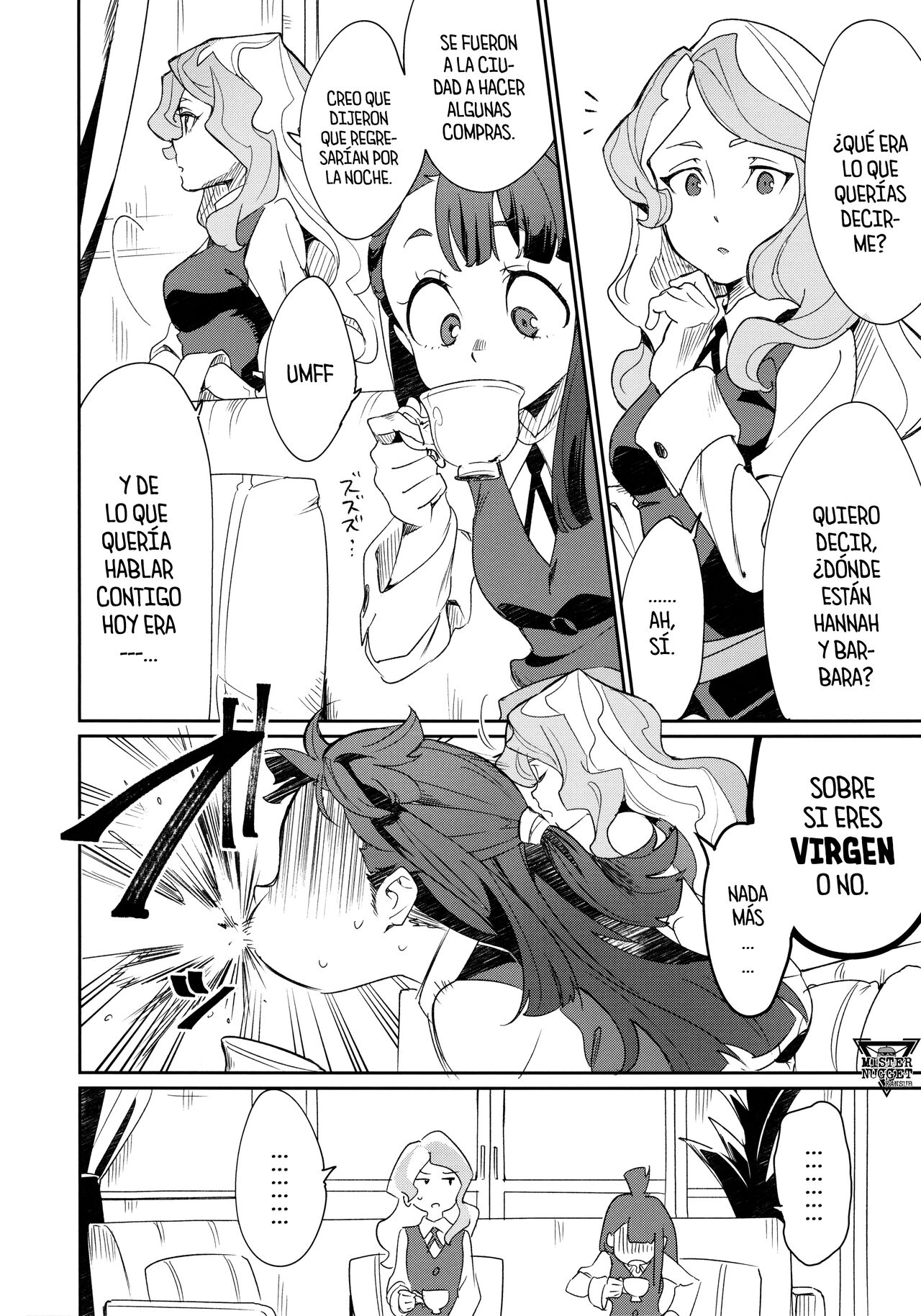 (C92) [DAICHIBOKUJOU (Makiba)] xxx (Little Witch Academia) [Spanish] [Mister Nugget] [Decensored] [Digital] 图片编号 8