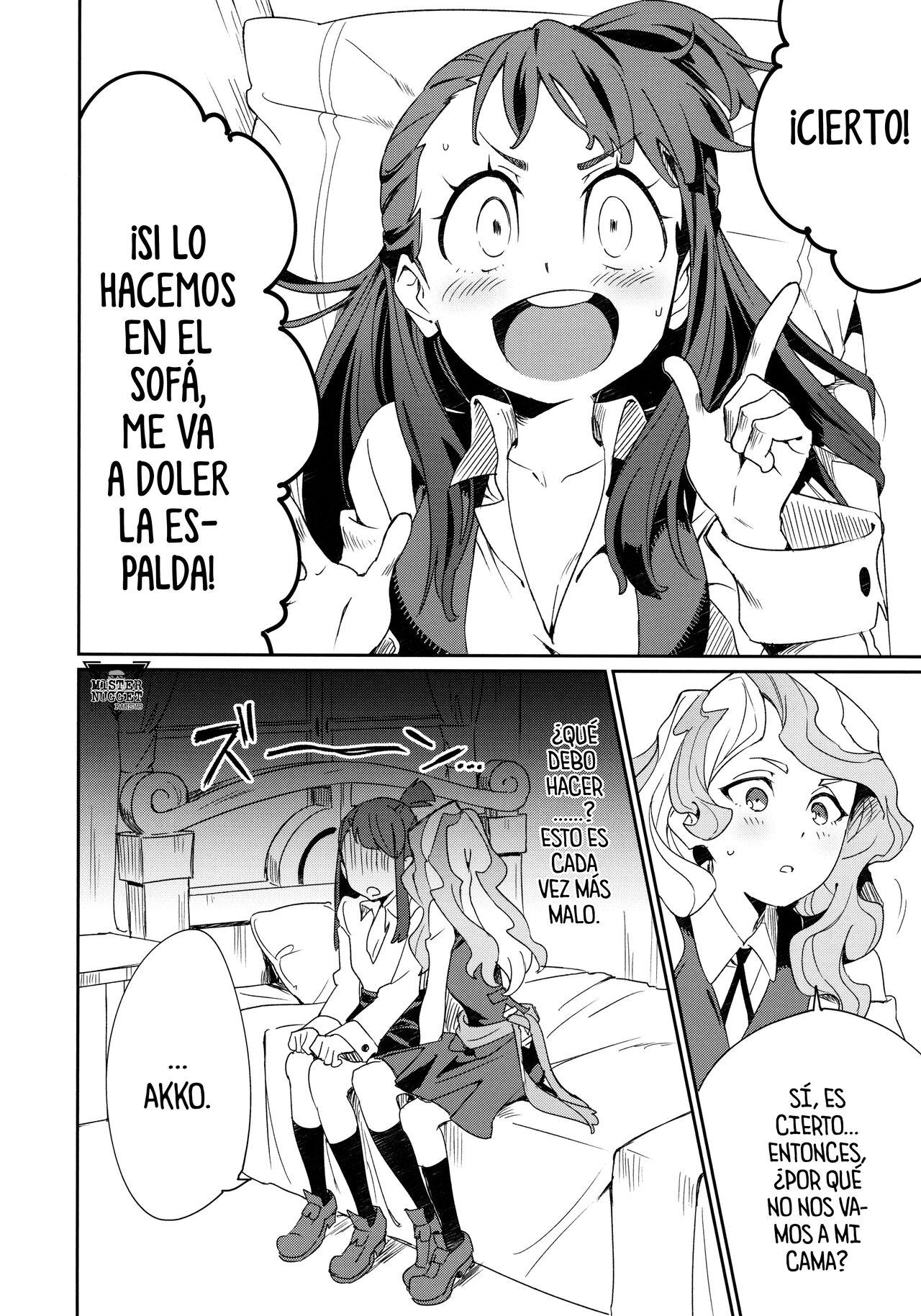 (C92) [DAICHIBOKUJOU (Makiba)] xxx (Little Witch Academia) [Spanish] [Mister Nugget] [Decensored] [Digital] 图片编号 14