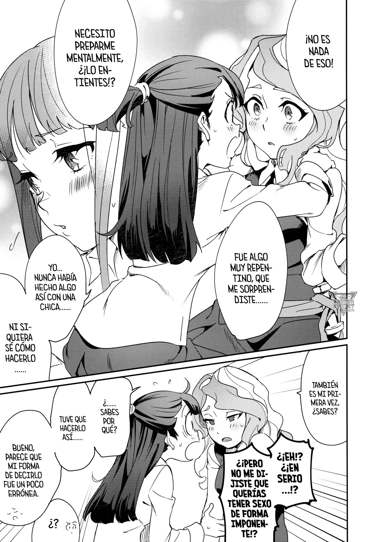 (C92) [DAICHIBOKUJOU (Makiba)] xxx (Little Witch Academia) [Spanish] [Mister Nugget] [Decensored] [Digital] 图片编号 17