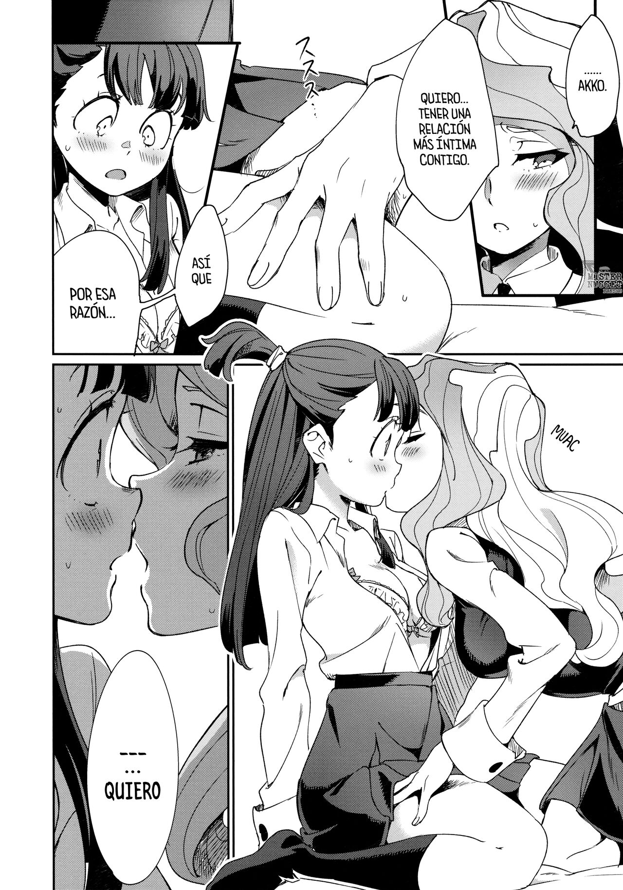 (C92) [DAICHIBOKUJOU (Makiba)] xxx (Little Witch Academia) [Spanish] [Mister Nugget] [Decensored] [Digital] 图片编号 18