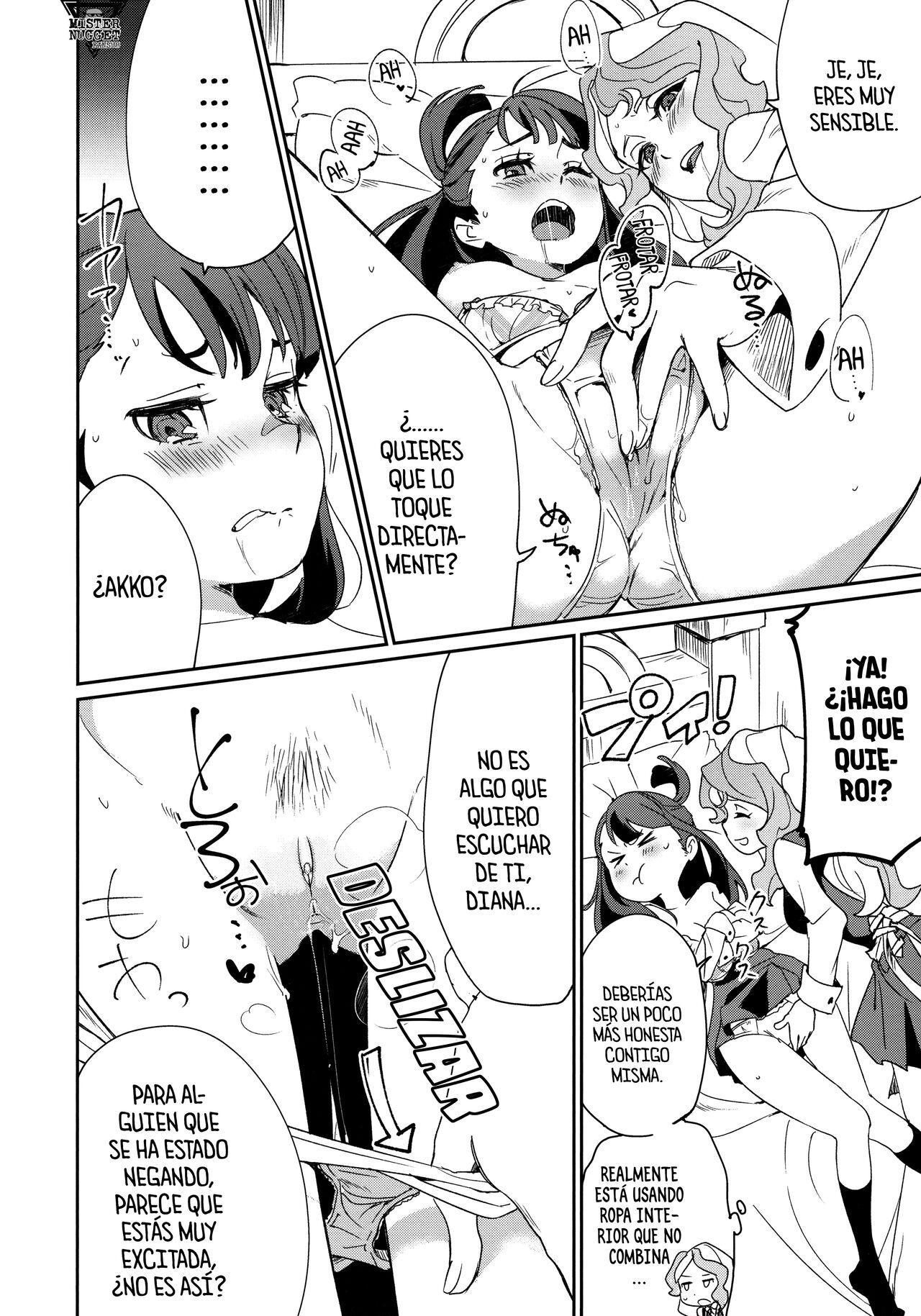 (C92) [DAICHIBOKUJOU (Makiba)] xxx (Little Witch Academia) [Spanish] [Mister Nugget] [Decensored] [Digital] 图片编号 24