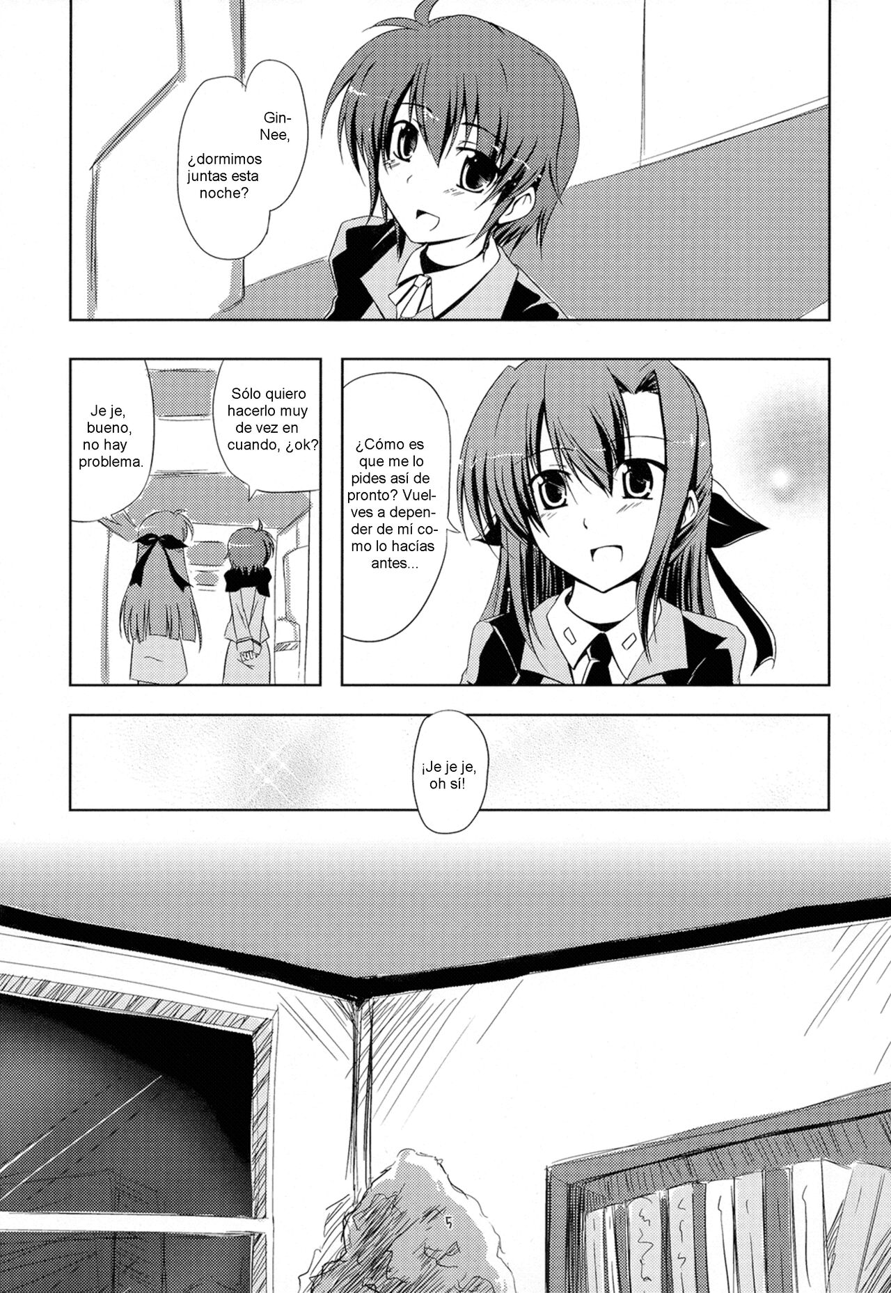 (C72) [Zanryuu Shinen (Nagami Yuu)] SisterS (Mahou Shoujo Lyrical Nanoha) [Spanish] [Nekomi Fans] numero di immagine  4