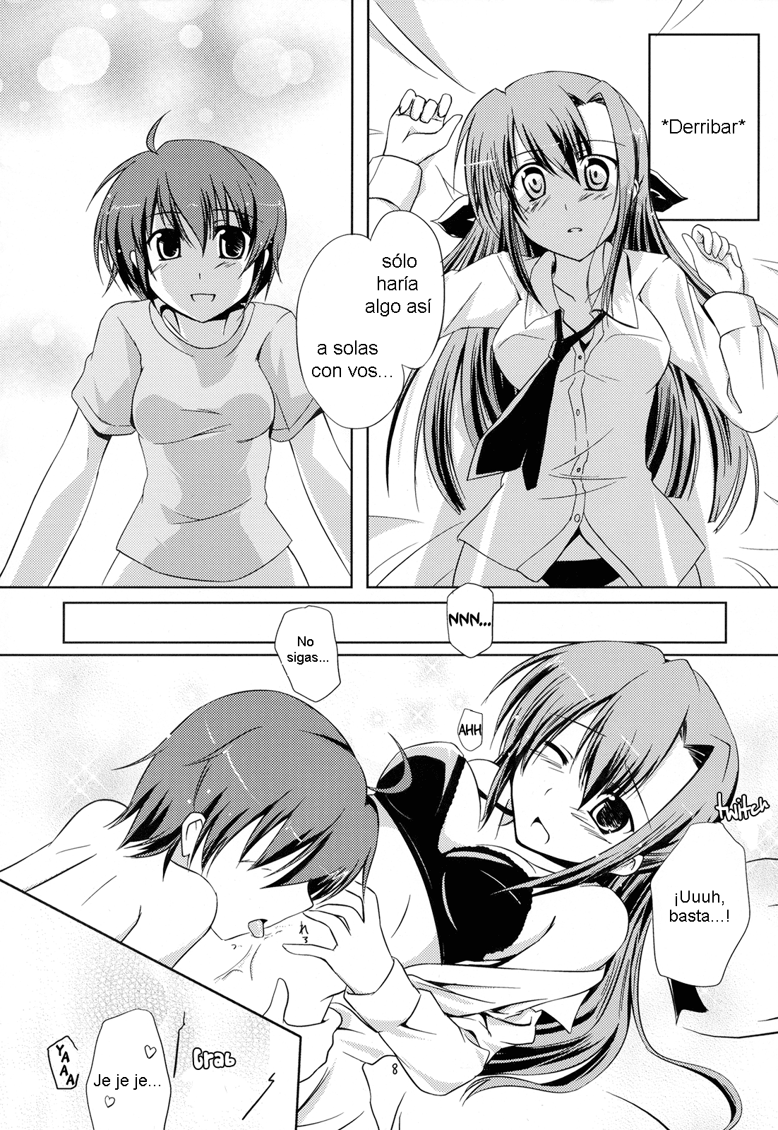 (C72) [Zanryuu Shinen (Nagami Yuu)] SisterS (Mahou Shoujo Lyrical Nanoha) [Spanish] [Nekomi Fans] numero di immagine  7