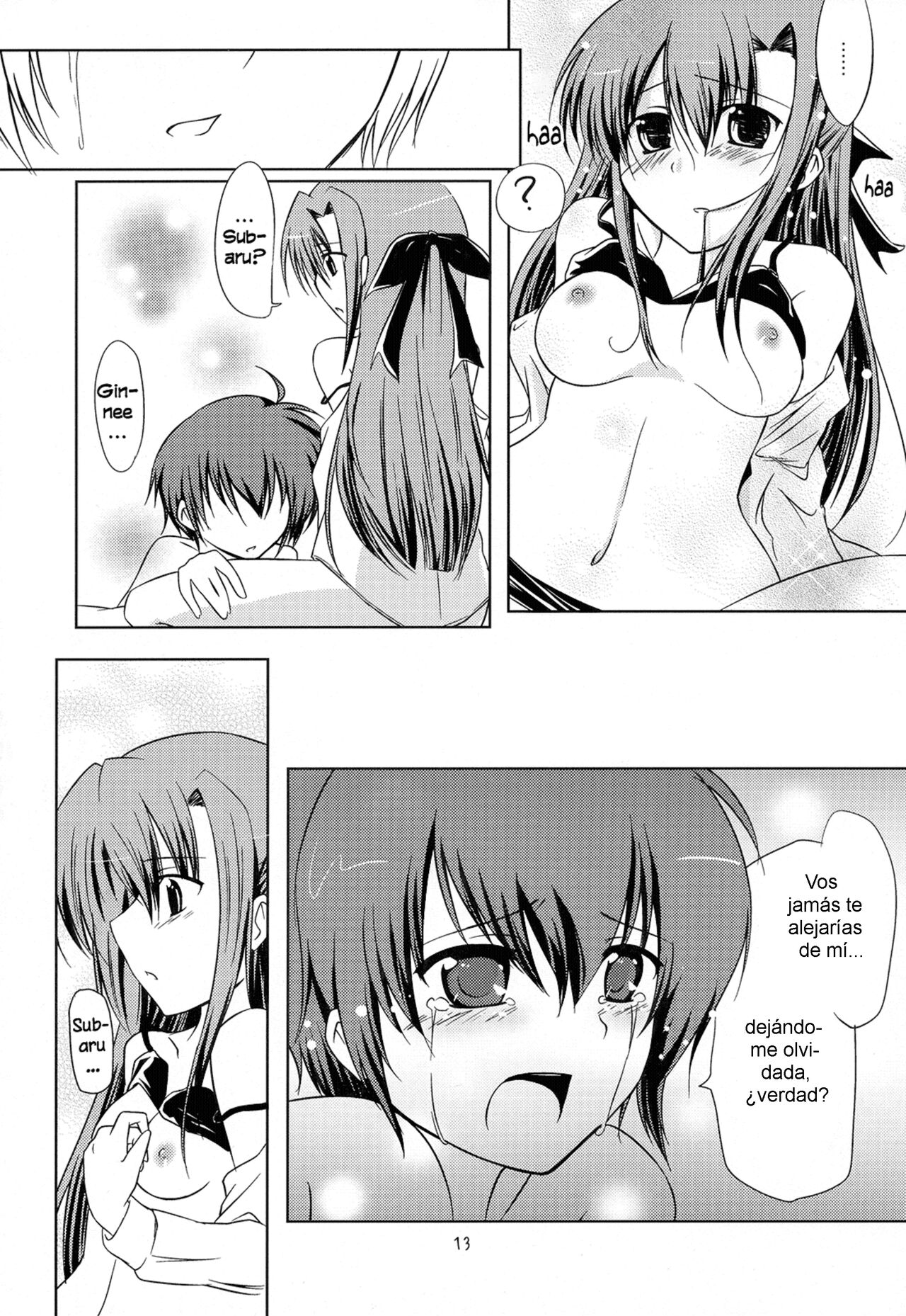 (C72) [Zanryuu Shinen (Nagami Yuu)] SisterS (Mahou Shoujo Lyrical Nanoha) [Spanish] [Nekomi Fans] numero di immagine  12