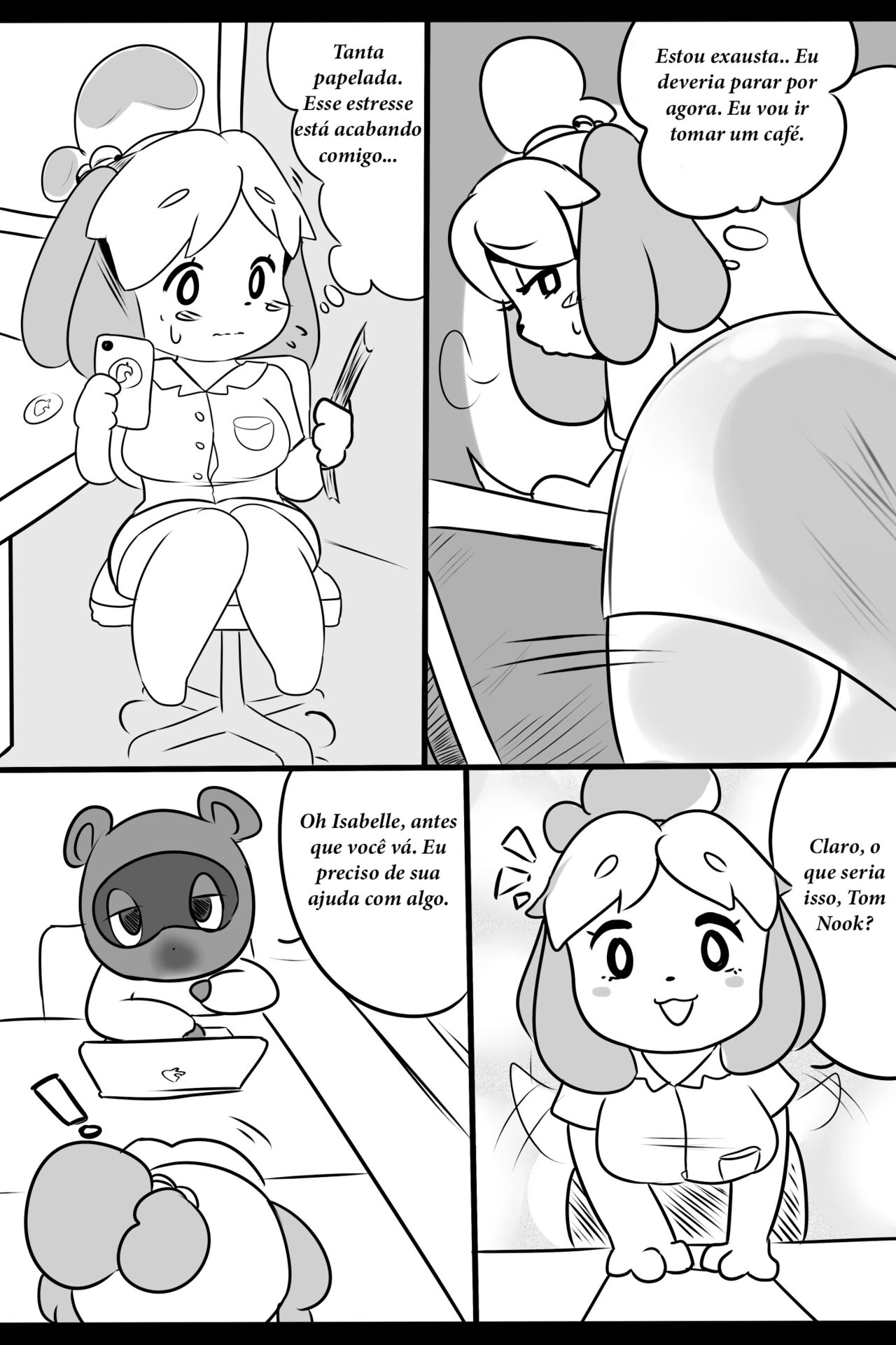 Isabelle X Tom Nook numero di immagine  2