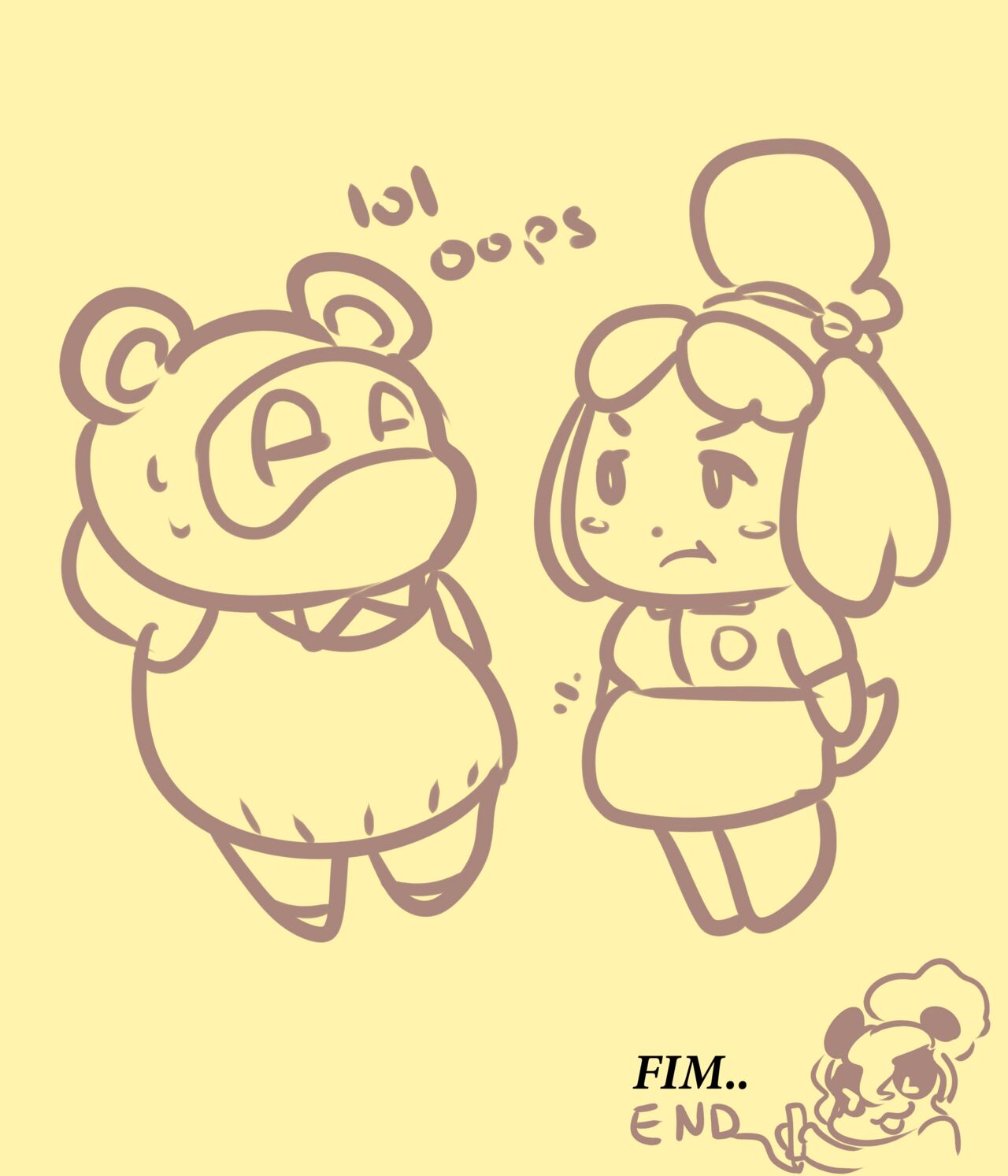 Isabelle X Tom Nook numero di immagine  8