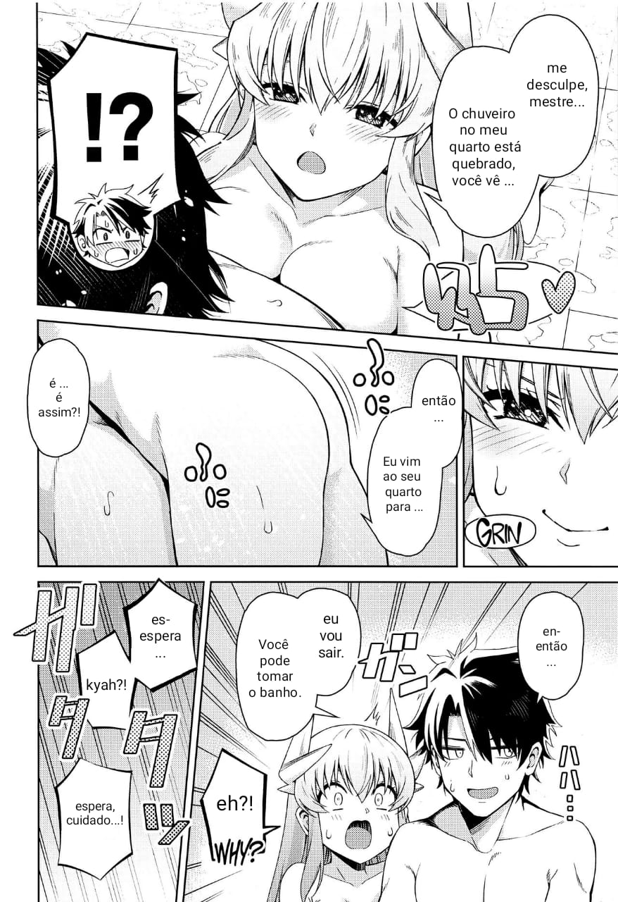(GW Chou Doujinsai) [Izumiya (Mikoma Sanagi)] Aa Master Shoujiki ni Natte♡ | Ah, Be Honest, Master♡(Fate/Grand Order) [Portuguese-BR] [Kuri_Scans] numero di immagine  5