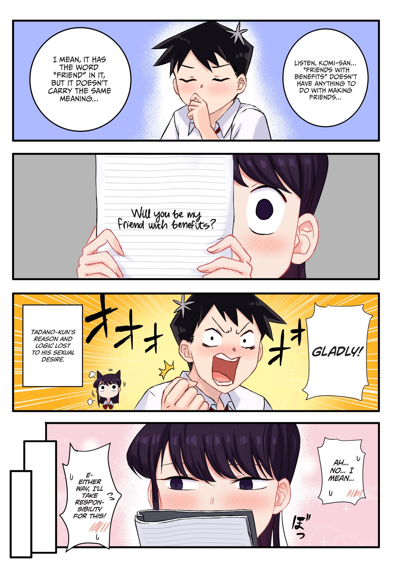 [Tsukikaze Machi (Wox Yang)] Komi-san wa, H Mousoushou desu. | Komi-san has Strange Ideas about Sex. (Komi-san wa, Komyushou desu.) [English] [Rotoscopic+Constipat8] [Digital] numero di immagine  6