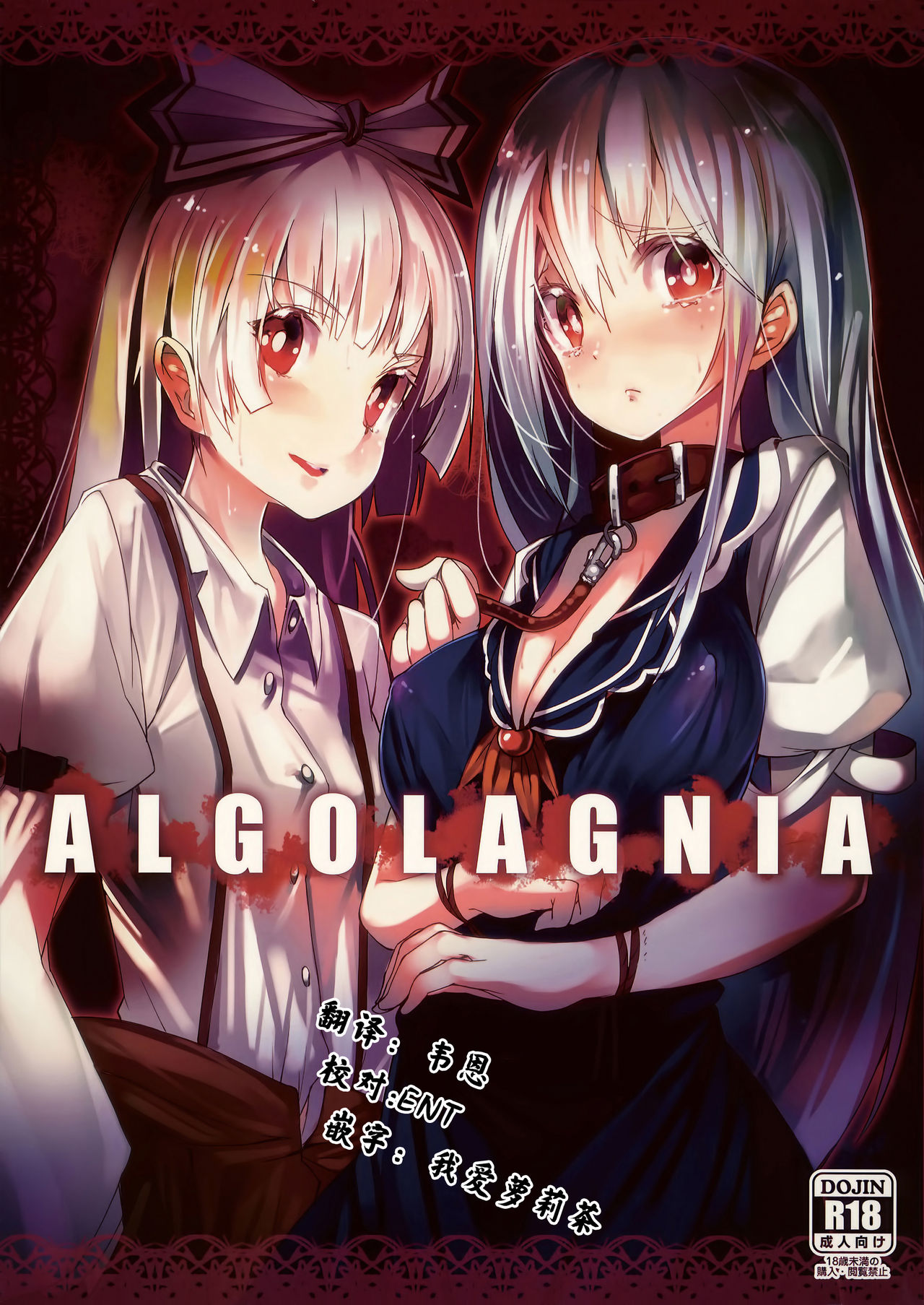 (C83) [U.M.E.Project (ukyo_rst)] ALGOLAGNIA (Touhou Project) [Chinese] [靴下汉化组] 画像番号 1