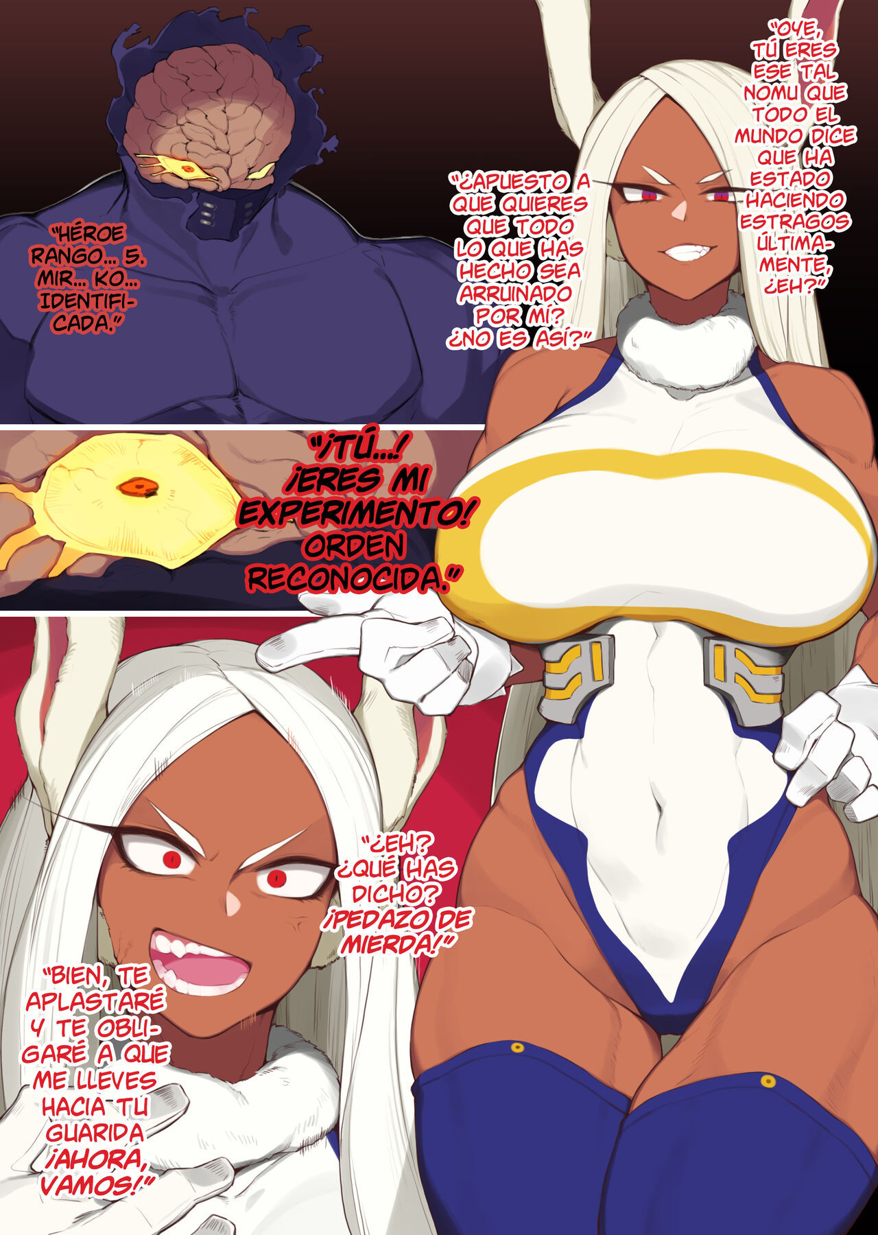 [Yanje] Mirko | Mirko Pierde Contra un Nomu y es Penetrada por una Verga Gigantesca (My Hero Academia) [Spanish] Bildnummer 2