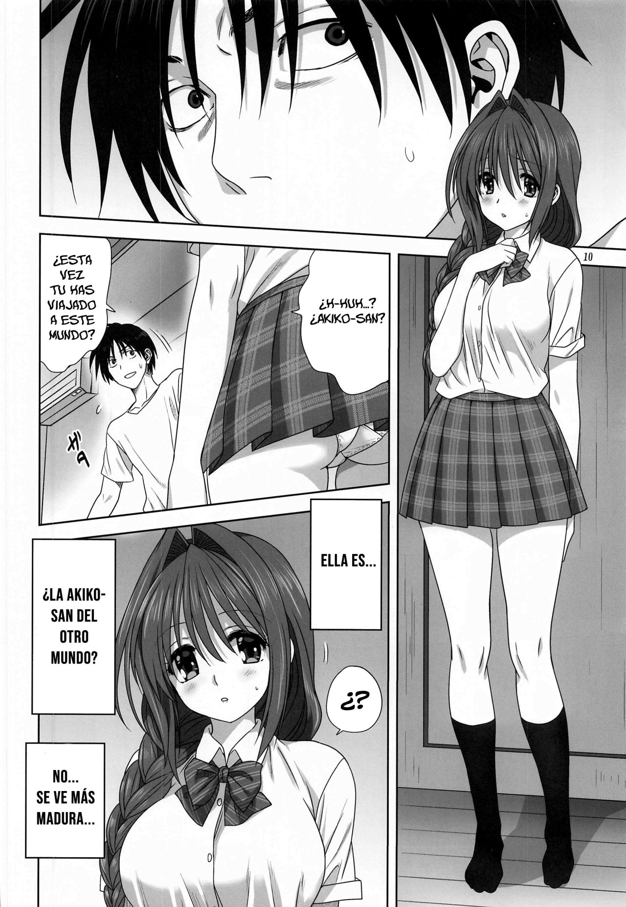 [Mitarashi Club (Mitarashi Kousei)] Akiko-san to Issho 26 (Kanon) [Spanish] 画像番号 9