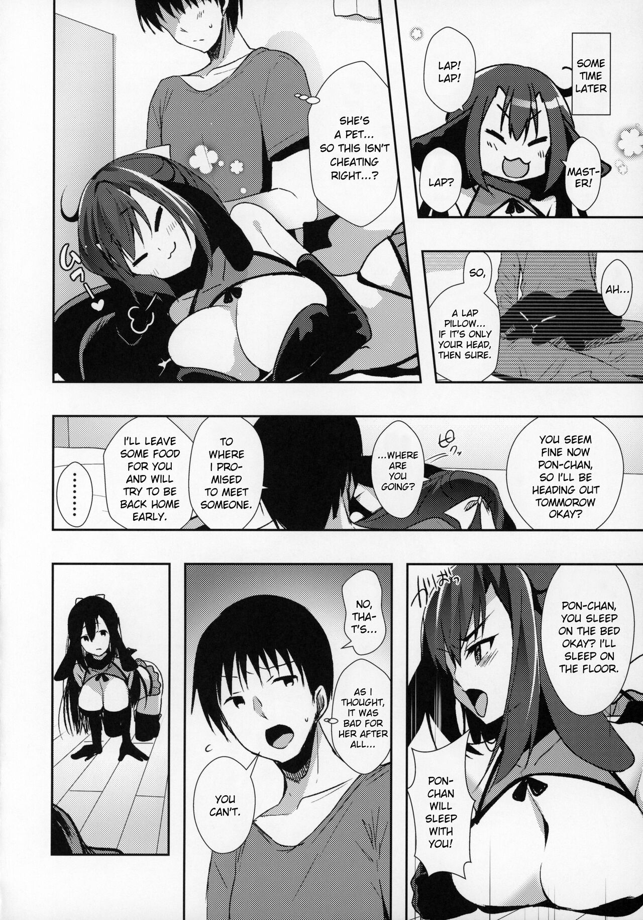 [Panda Cotta (Sasakuma Kyouta)] Kanojo ga Dekitara Pet ga Yande Succubus ni Natta Hanashi | When I got a girlfriend, my pet fell ill and became a succubus [English] [Disappointing Translations] image number 11