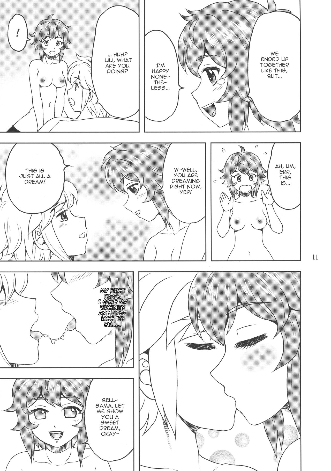 (COMIC1☆17) [YASRIN-DO (Yasu Rintarou)] Bell-sama Daisuki | We love you, Bell-sama! (Dungeon ni Deai o Motomeru no wa Machigatteiru Darou ka?)  [English] [EHCOVE] 画像番号 12