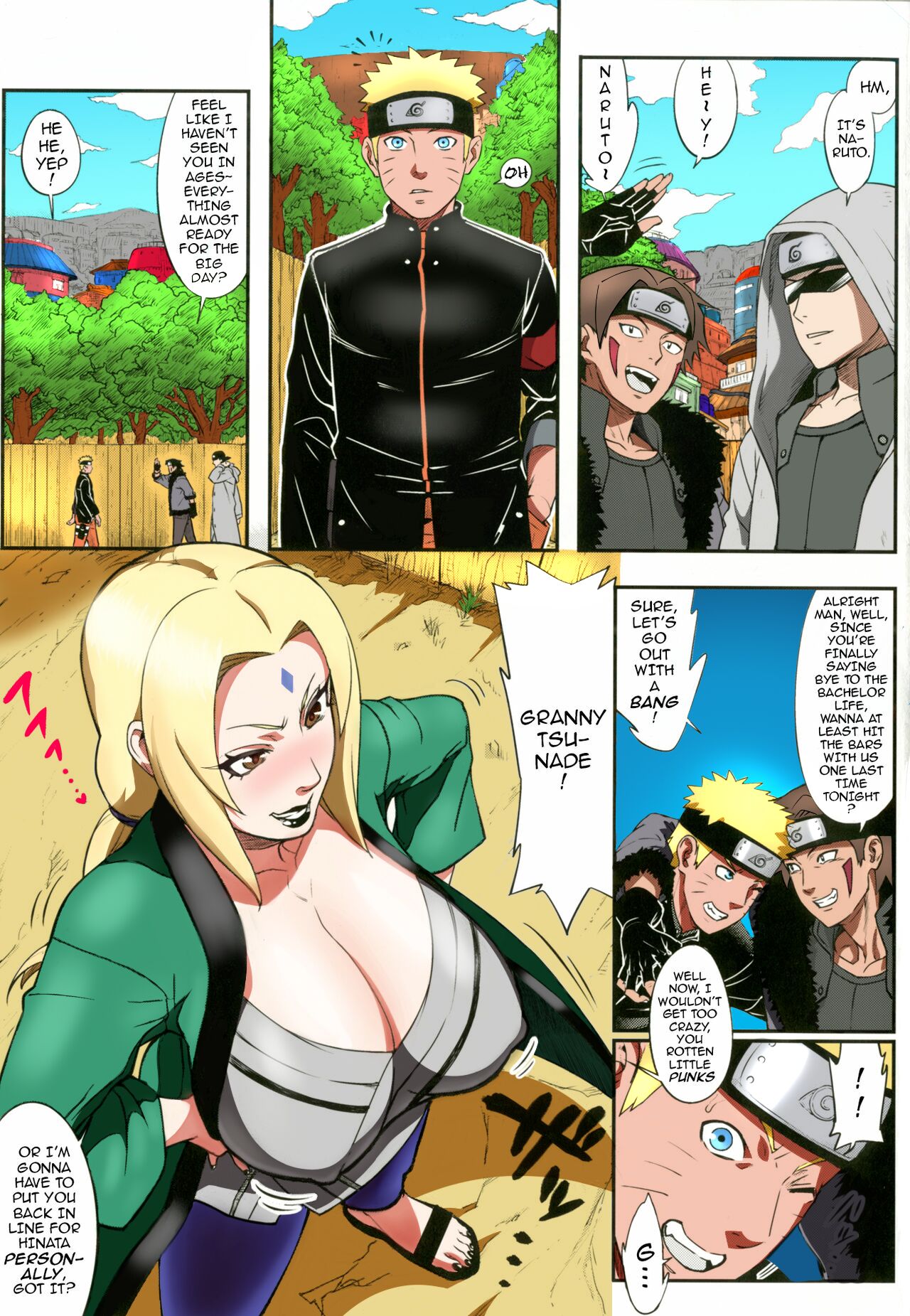 [Aroma Gaeru (Numahana)] Jukumitsuki Intouden 2 | Debauchery of a Mature Honeypot Princess Ch 2 (Naruto) [English] {darknight} [Colorized] [Digital] image number 2