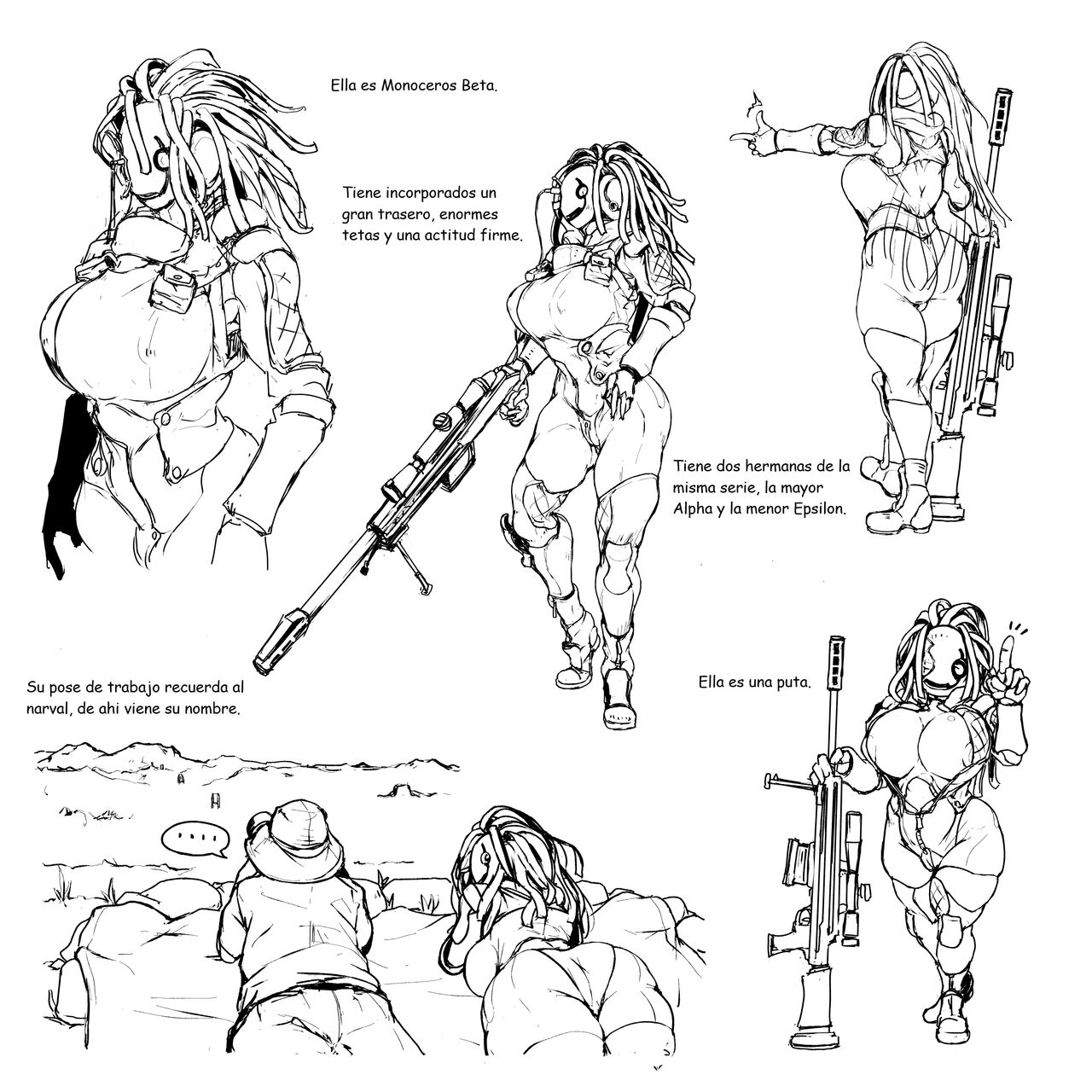 [Vaneroku] Monoceros Beta: La esposa dron del francotirador 图片编号 1