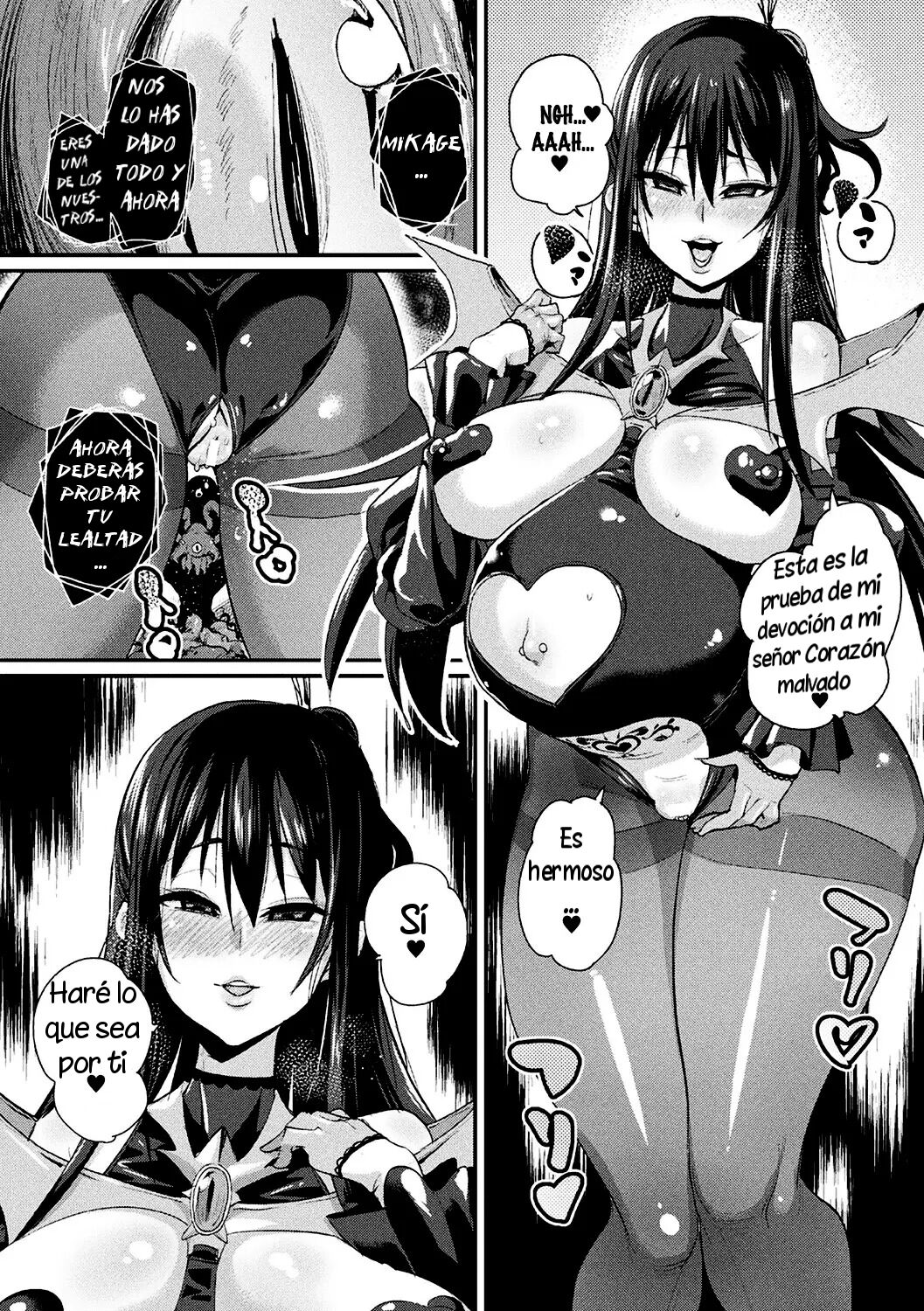 [Chimosaku] Mahou Shoujo Brave Hearts | Magical Girls Brave Hearts (Bessatsu Comic Unreal Inmon no Maryoku de Bishoujo-tachi ga Akuochi Kairaku Ochi! Vol. 3) [Spanish] [Digital] image number 11