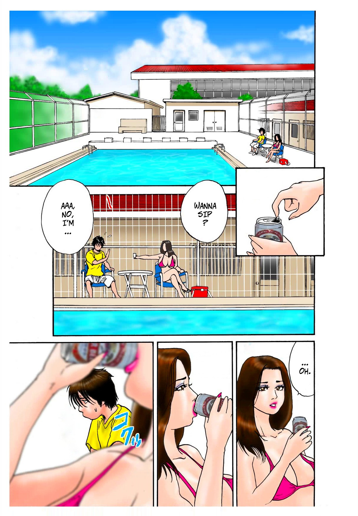 [Rafumioshi Goku Hyoe] Yume no Natsugai Jugyou -- Summer School Dream [English] image number 9