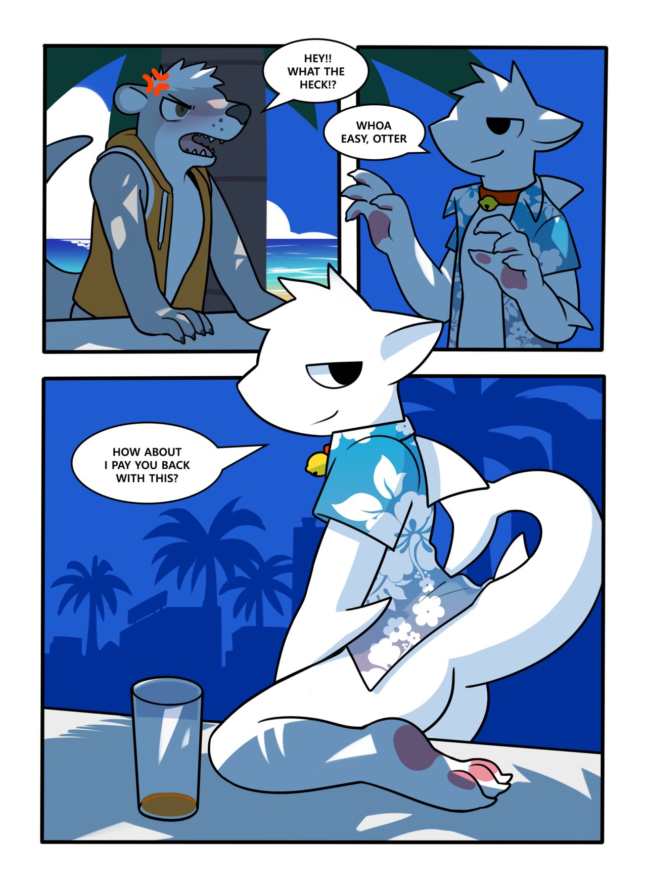 Coconut shark comic