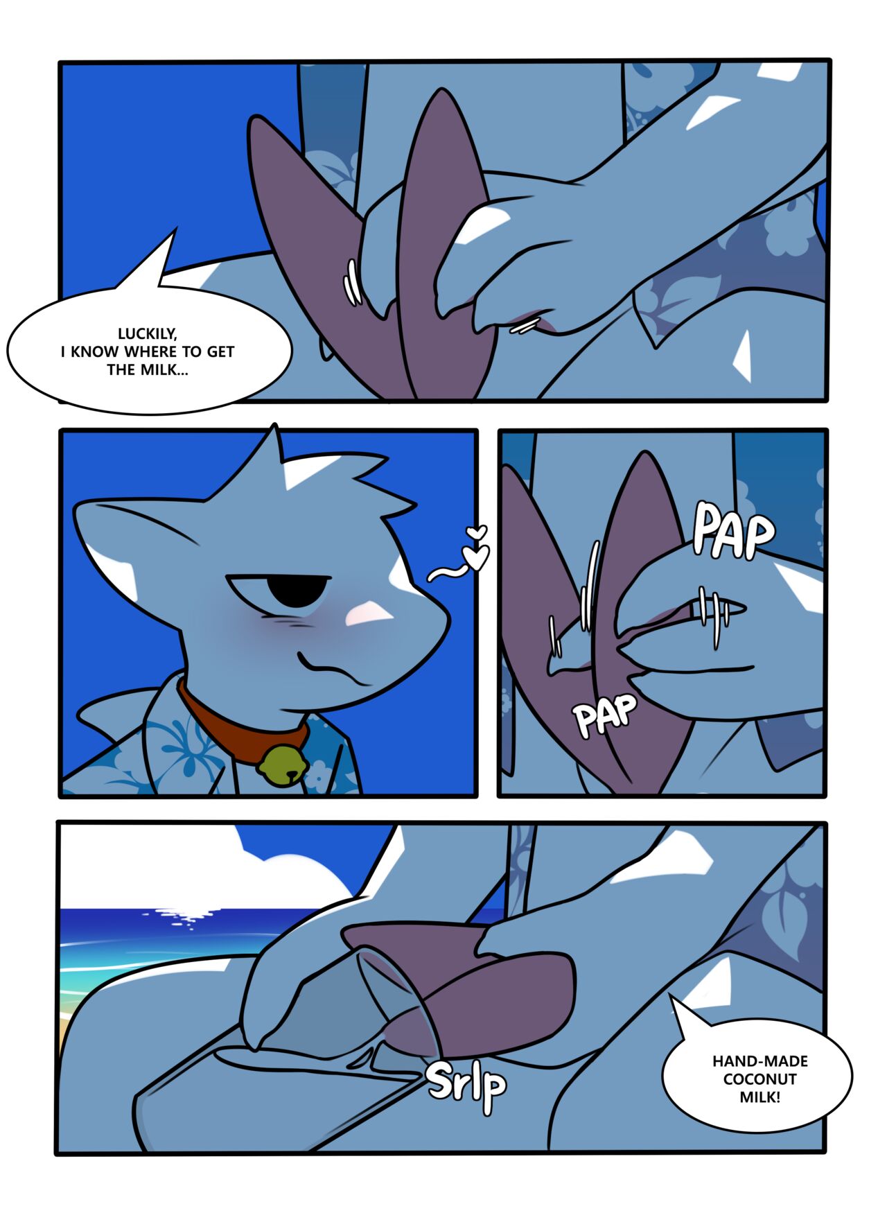 Coconut shark comic