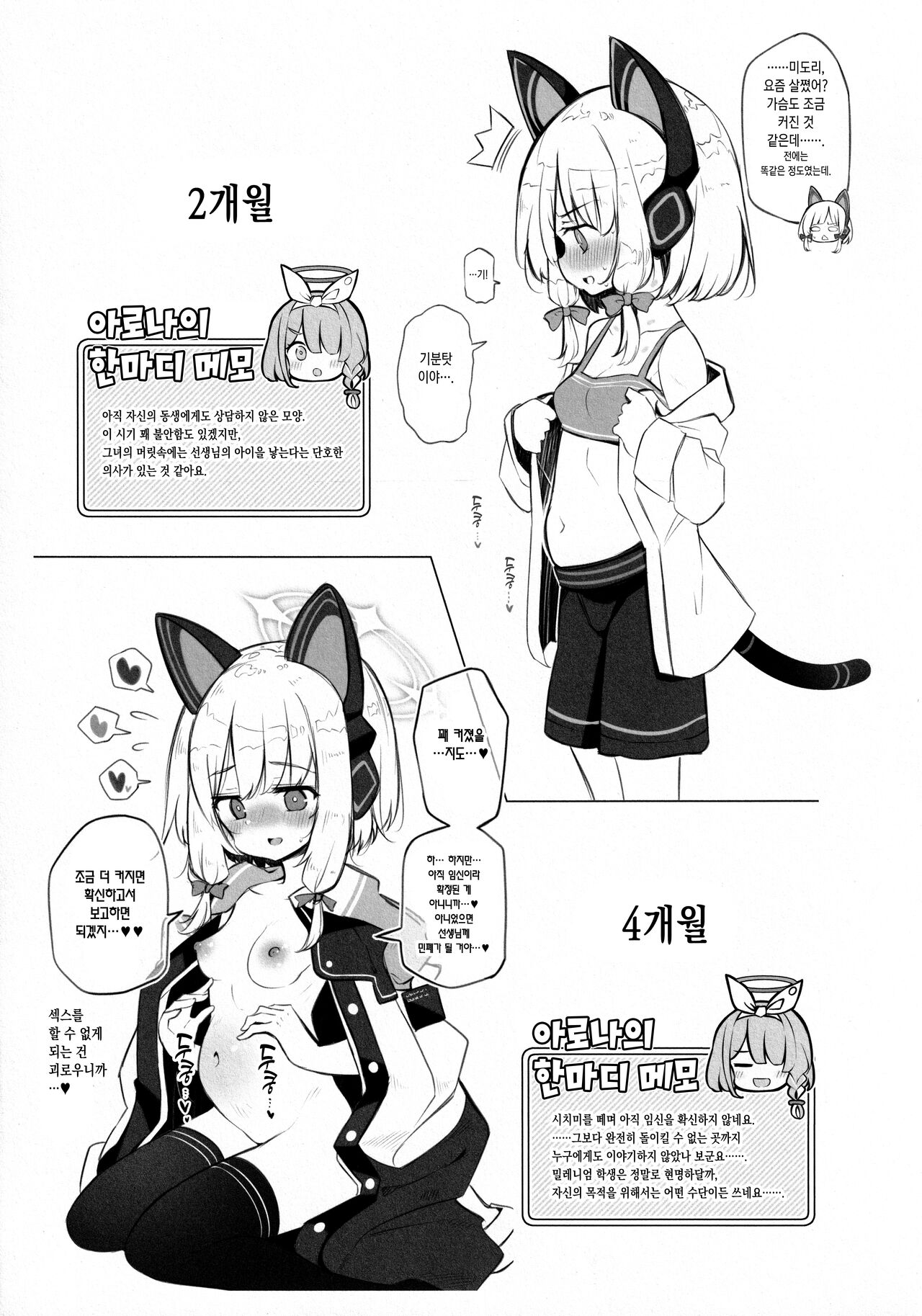 (C99) [Poison Gray (Matsuriuta)] Kivotos Kozukuri Katsudou Houkokusho | 키보토스 아기 만들기 활동보고서 ~블루아카 아기 만들기 보고서~ (Blue Archive) [Korean] [이거맛좀봐] 22eme image