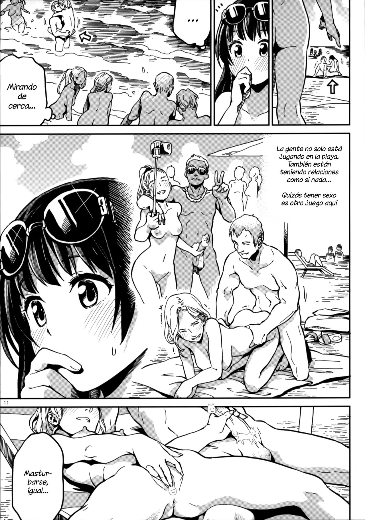 (COMITIA125) [ZOAL (LEN[A-7])] Nudist Beach nite [Spanish] [NekoCreme] 이미지 번호 9