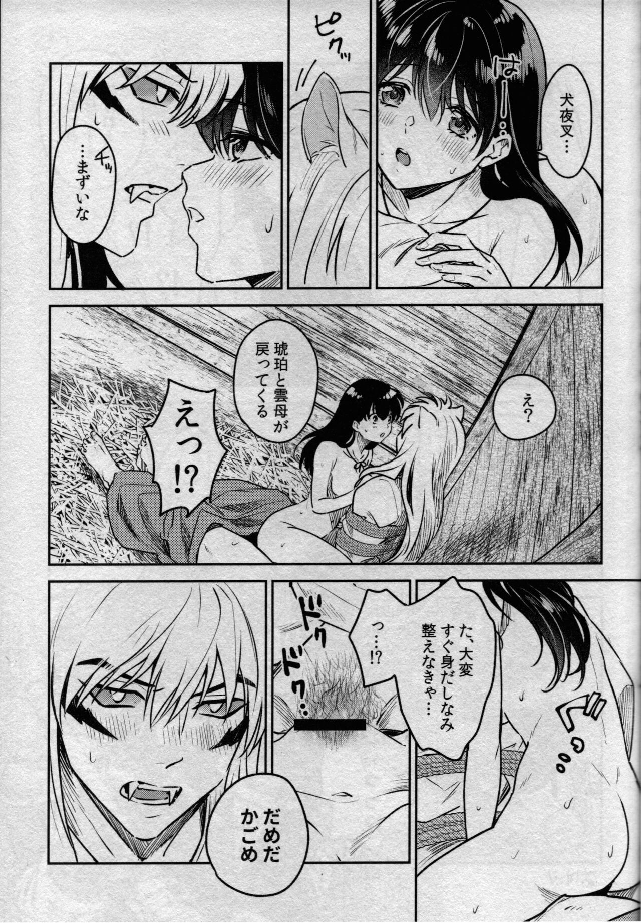 (SARK16) [Wanwano (Motobi)] Sengoku Makurazoushi Inu Kago Kinbaku Hen (Inuyasha) 图片编号 29