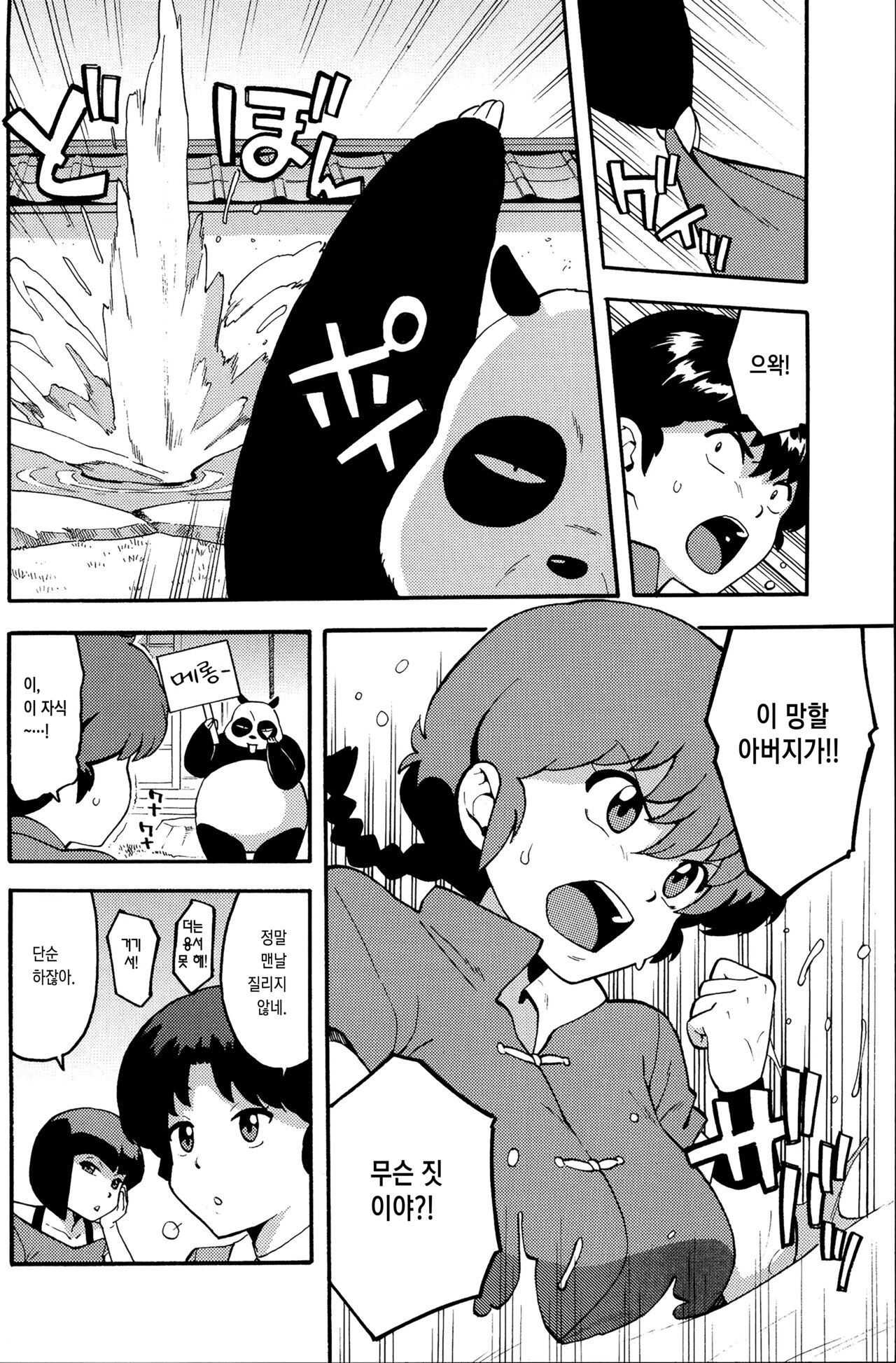 (COMIC1☆11) [SOLID AIR (Zonda)] RAN-MAN | 란마보지 (Ranma 1/2) [Korean] [이거맛좀봐] 图片编号 3