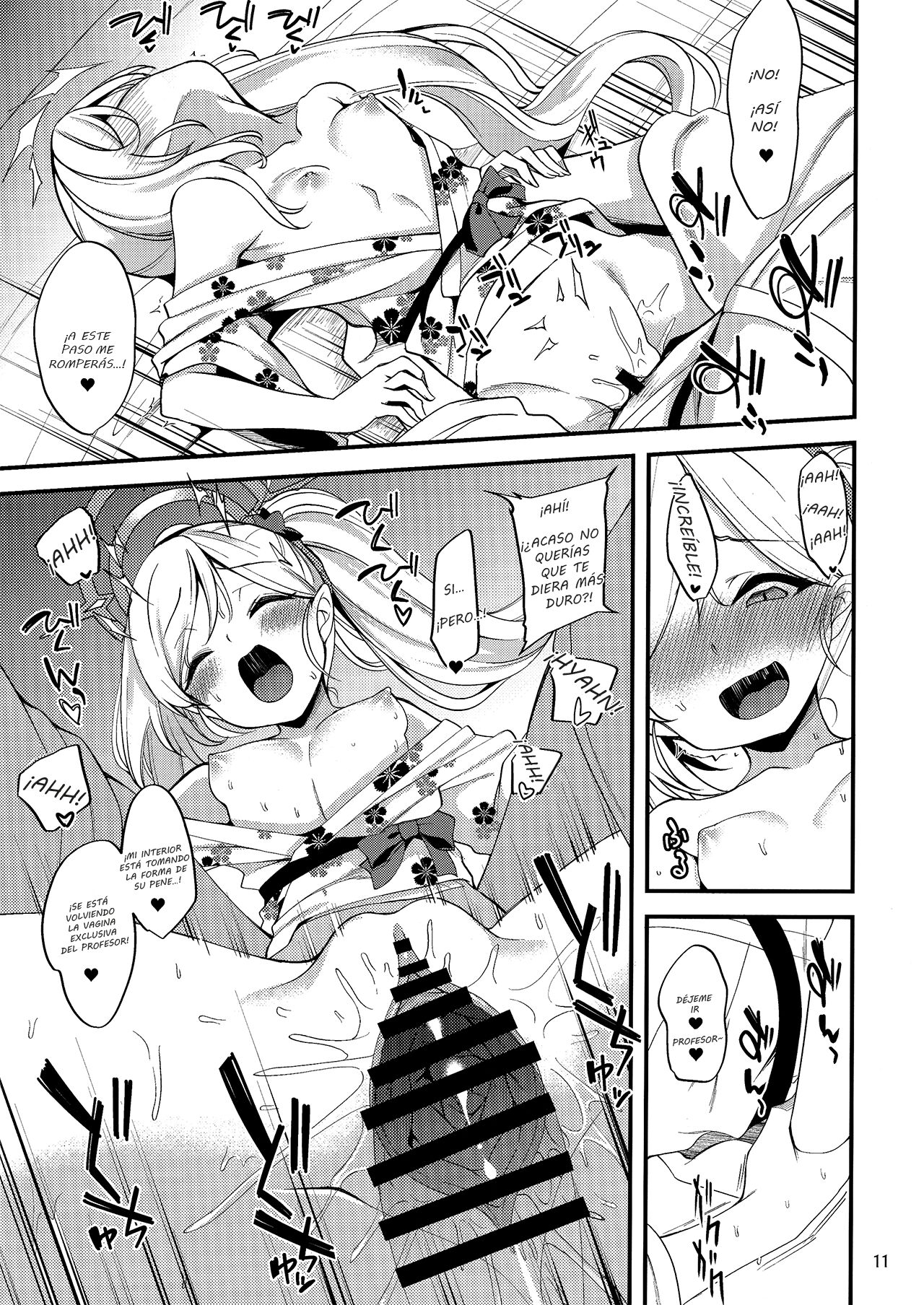 (C99) [Ryuukakusan Nodoame (Gokubuto Mayuge)] Gehenna Onsen Monogatari (Blue Archive) [Spanish] [otakurinos.group] numero di immagine  10