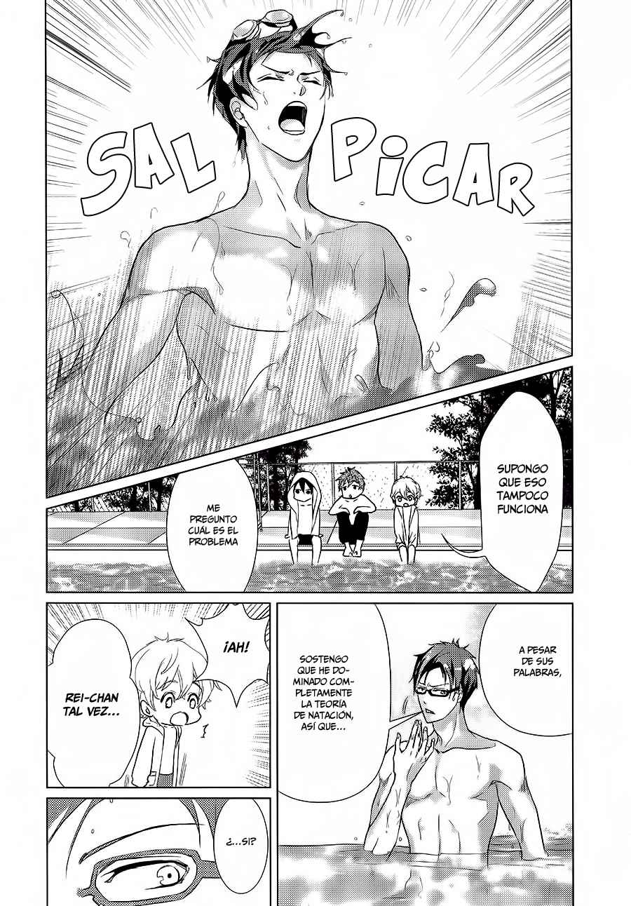 [K/N/Brothers (Konbu Kyoudai)] DIVE DASH (Free!) [Spanish] [Whitelies Fansub] numero di immagine  2