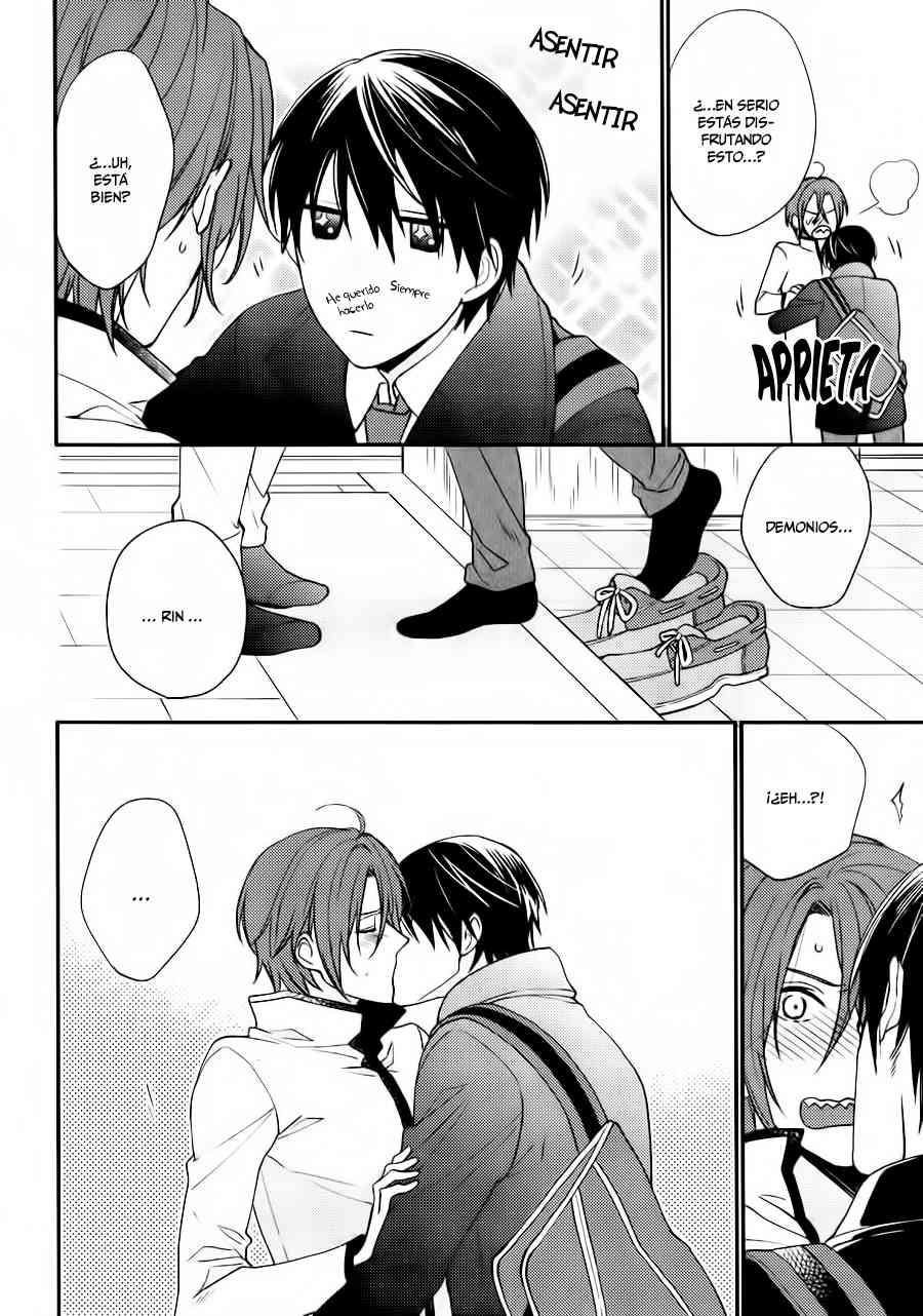 (C85) [Hagi (Shiramatsu)] Kyou wa Otomari na no de. | It's a Sleepover! (Free!)  [Spanish] [Whitelies Fansub] image number 8