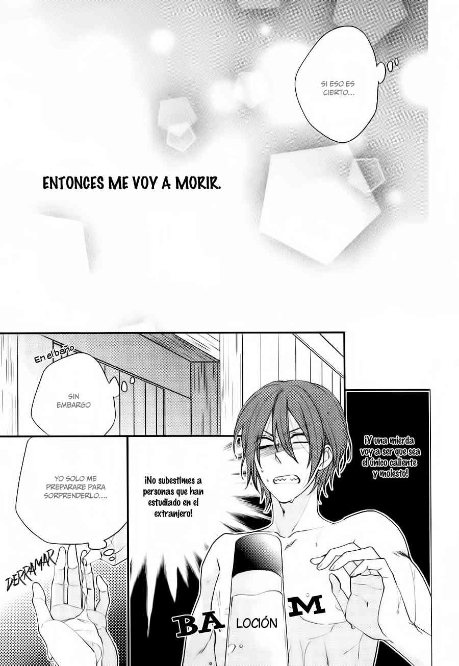 (C85) [Hagi (Shiramatsu)] Kyou wa Otomari na no de. | It's a Sleepover! (Free!)  [Spanish] [Whitelies Fansub] image number 17