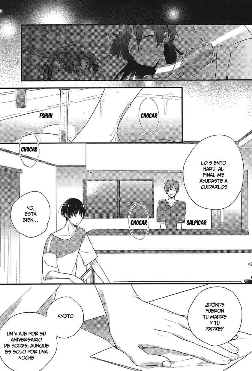 (GOOD COMIC CITY 20) [Otawamure GO!GO! (Nimoda Ai)] Oyasumi Mae Secret (Free!)  [Spanish] [Whitelies Fansub] 图片编号 3