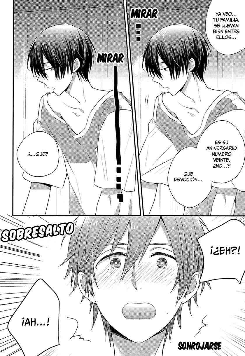 (GOOD COMIC CITY 20) [Otawamure GO!GO! (Nimoda Ai)] Oyasumi Mae Secret (Free!)  [Spanish] [Whitelies Fansub] 图片编号 4