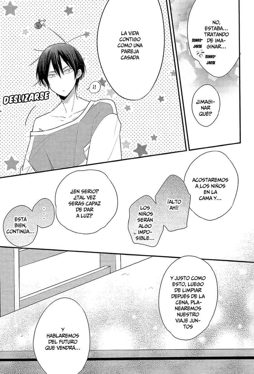 (GOOD COMIC CITY 20) [Otawamure GO!GO! (Nimoda Ai)] Oyasumi Mae Secret (Free!)  [Spanish] [Whitelies Fansub] 图片编号 5