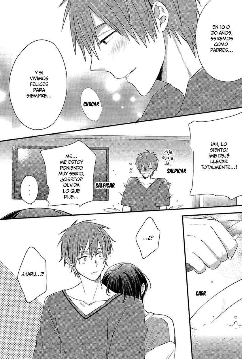 (GOOD COMIC CITY 20) [Otawamure GO!GO! (Nimoda Ai)] Oyasumi Mae Secret (Free!)  [Spanish] [Whitelies Fansub] 图片编号 6