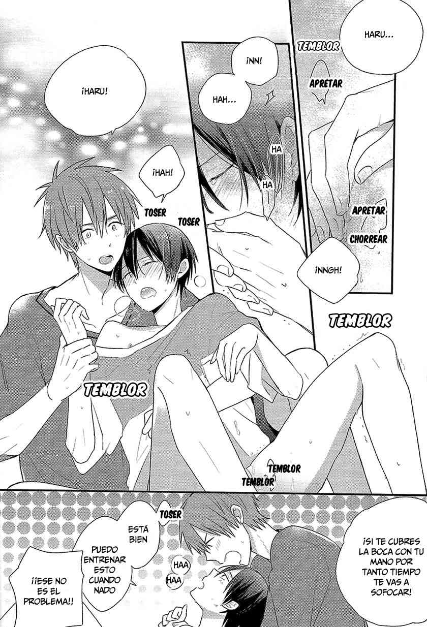 (GOOD COMIC CITY 20) [Otawamure GO!GO! (Nimoda Ai)] Oyasumi Mae Secret (Free!)  [Spanish] [Whitelies Fansub] 图片编号 8