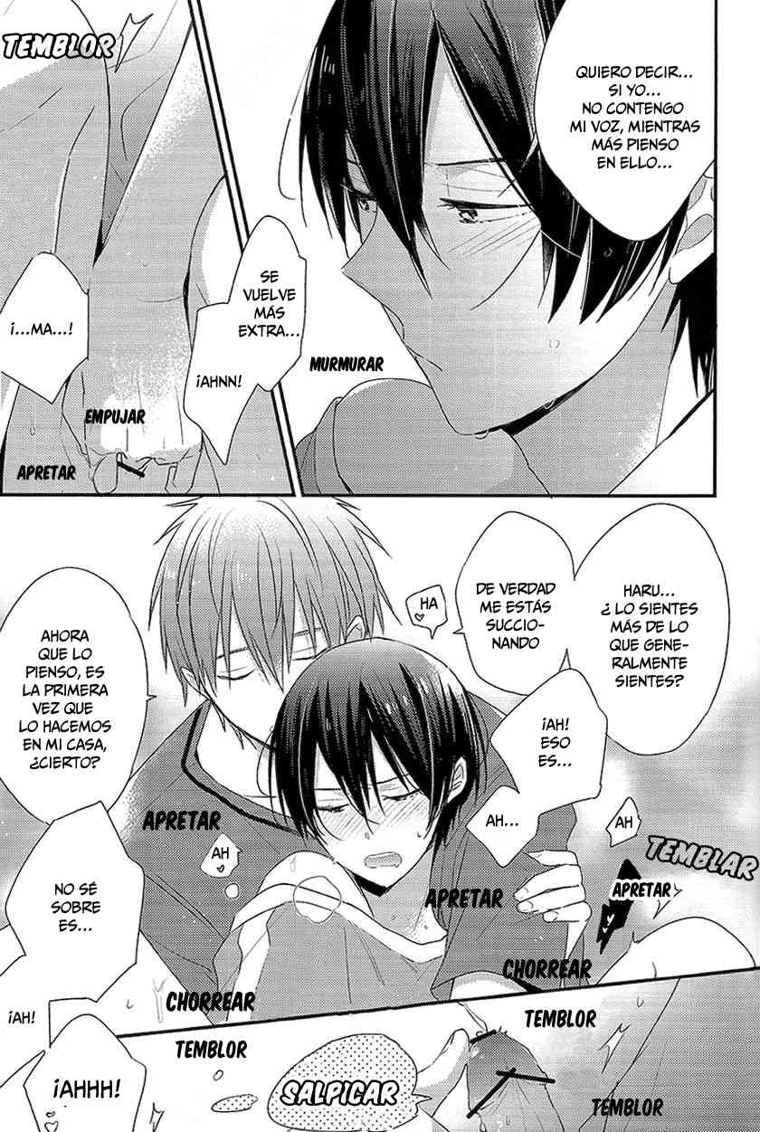 (GOOD COMIC CITY 20) [Otawamure GO!GO! (Nimoda Ai)] Oyasumi Mae Secret (Free!)  [Spanish] [Whitelies Fansub] 图片编号 9