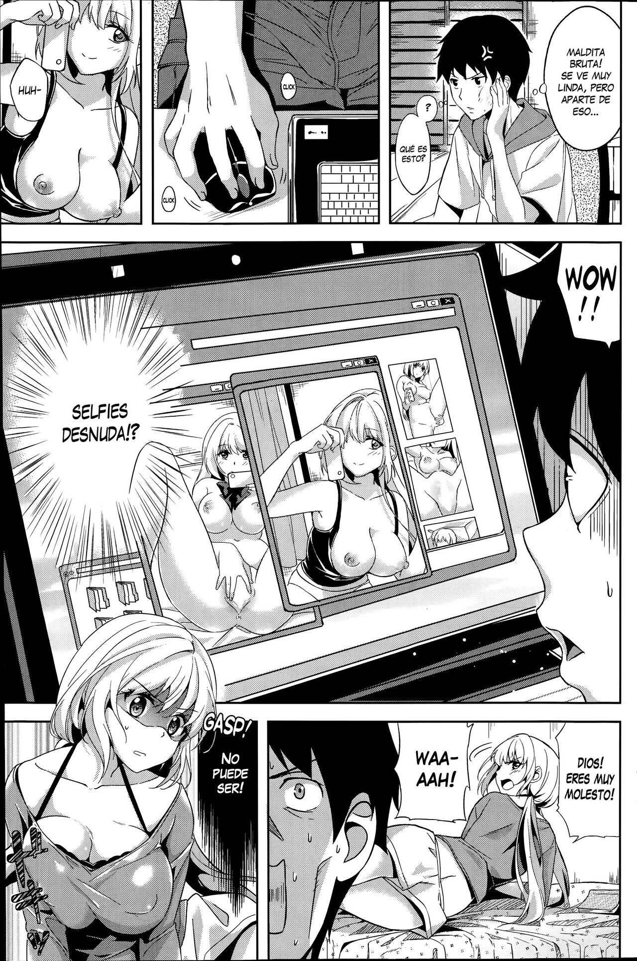 [Morino Kasumi] Nakayoshi no Himitsu (COMIC Kairakuten BEAST 2014-07)  [Spanish] [Pandemonium] 图片编号 3