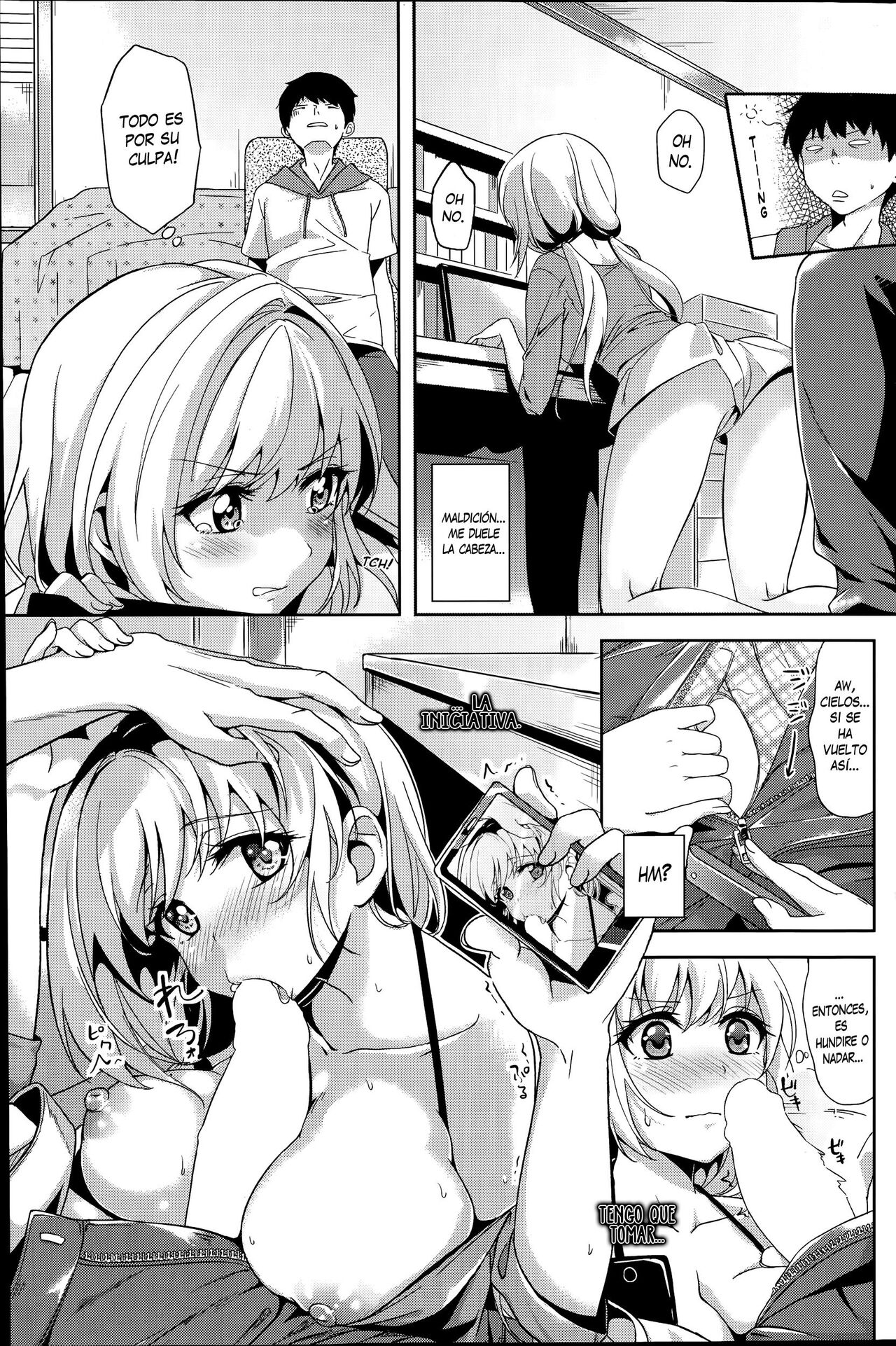 [Morino Kasumi] Nakayoshi no Himitsu (COMIC Kairakuten BEAST 2014-07)  [Spanish] [Pandemonium] 图片编号 5