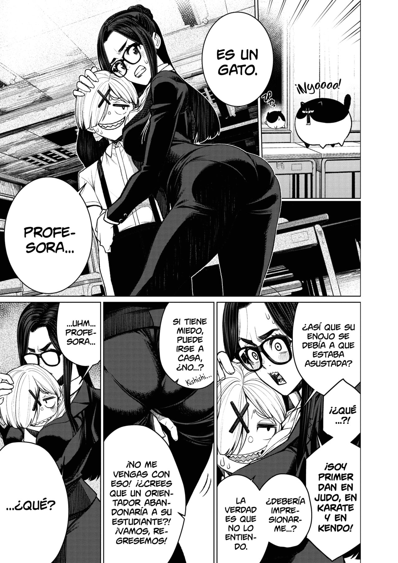 [Minamida Usuke] Dokidoki Occult Kenkyuubu |  El Corazón Palpitante del Club de Investigación de lo Oculto (COMIC HOTMiLK Koime Vol. 32) [Spanish] [Shirosaki Scans] [Digital] изображение № 5