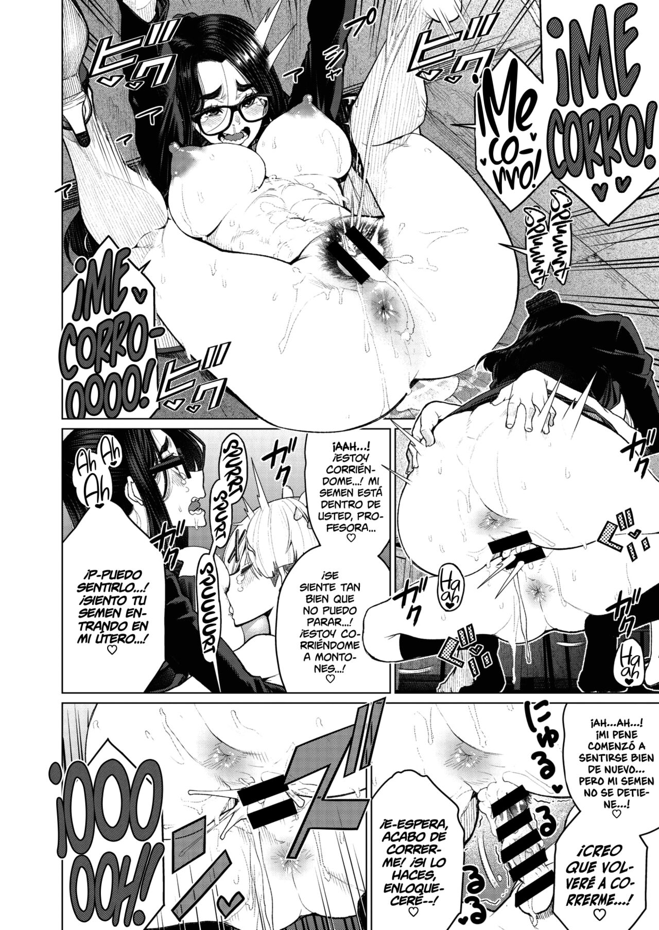 [Minamida Usuke] Dokidoki Occult Kenkyuubu |  El Corazón Palpitante del Club de Investigación de lo Oculto (COMIC HOTMiLK Koime Vol. 32) [Spanish] [Shirosaki Scans] [Digital] изображение № 21
