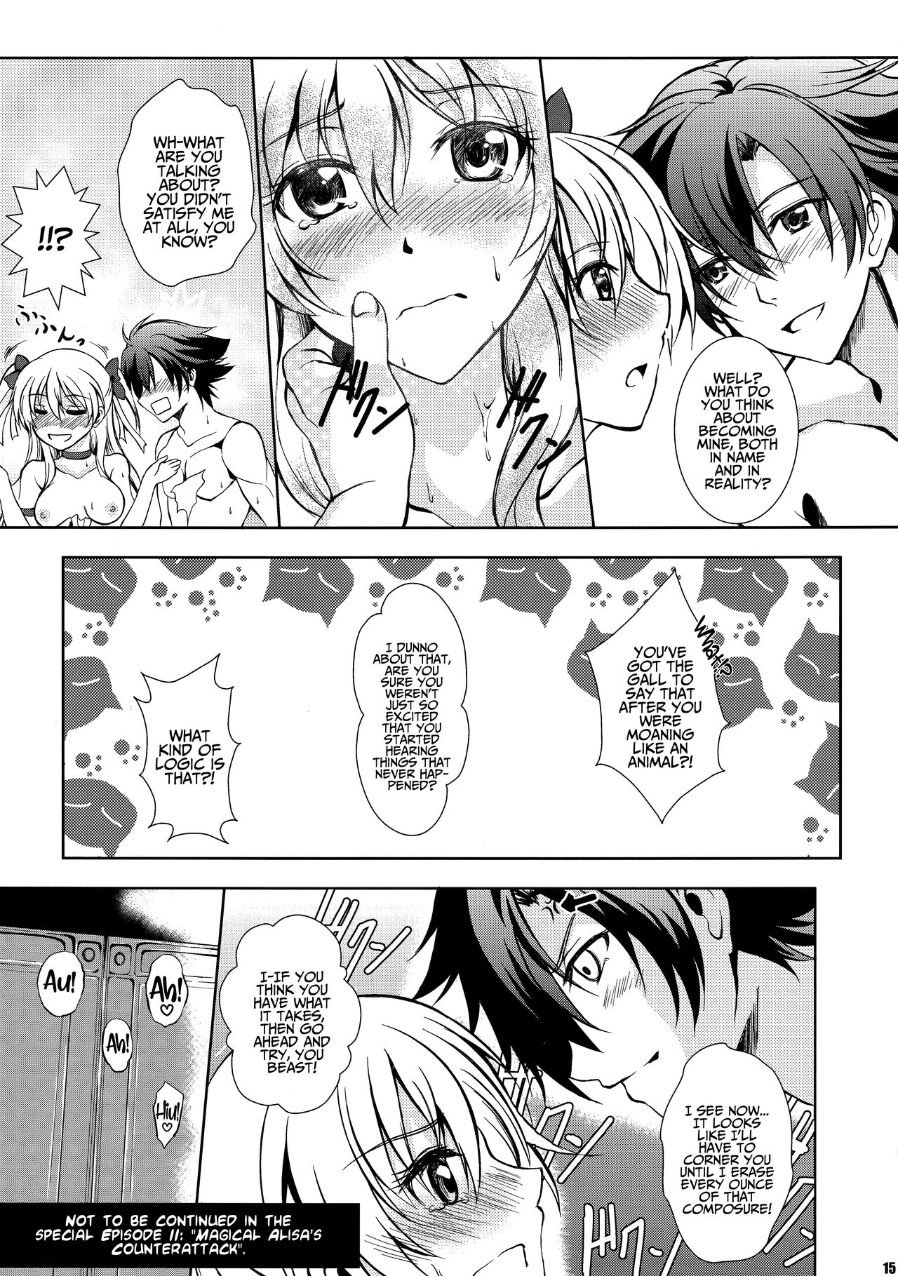 (C90) [The Seventh Sign (Kagura Yuuto)] Magical Alisa no Ichiban Hazukashii Yoru (The Legend of Heroes: Trails of Cold Steel) [English] {Hennojin} 이미지 번호 14