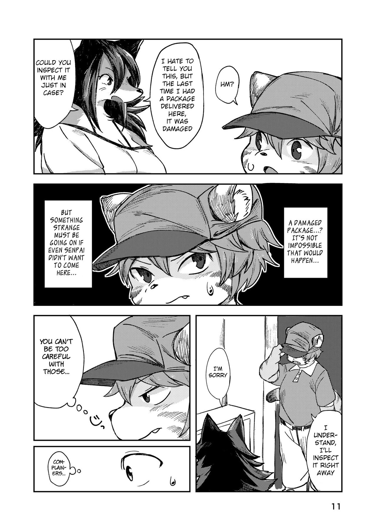 (Kemoket 7) [Akitaka Seinikuten (Akitaka)] Hitokui Ookami no Takuhai Jijou [English] [BSN] 画像番号 11